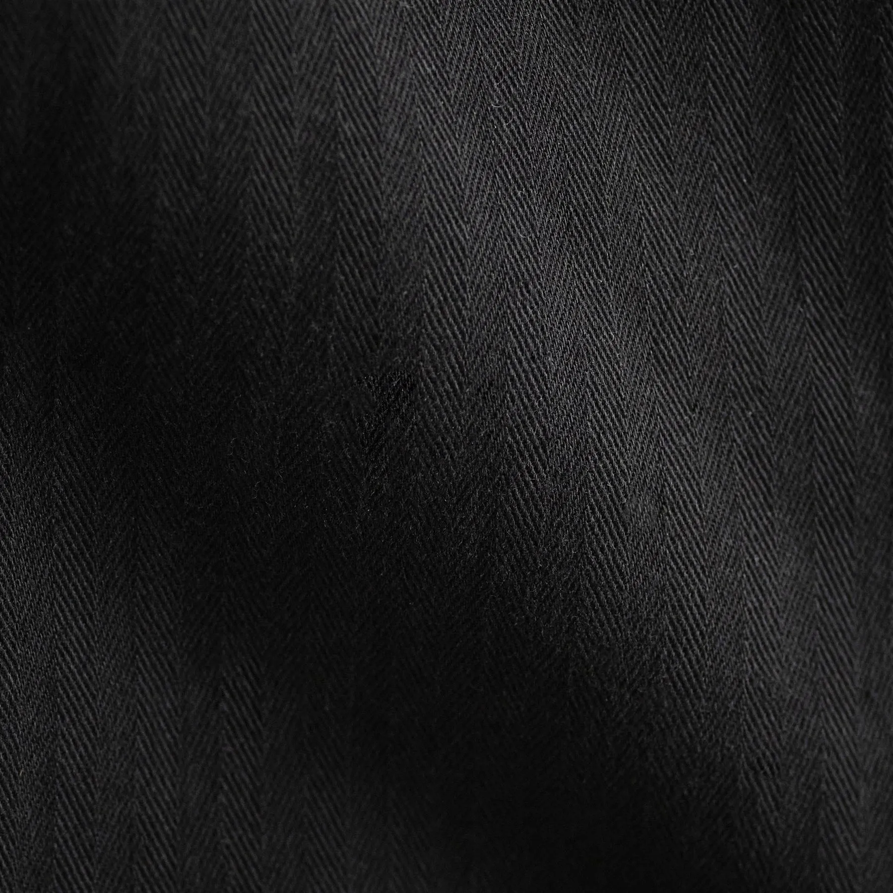 Herringbone Twill Utility Pant - Black