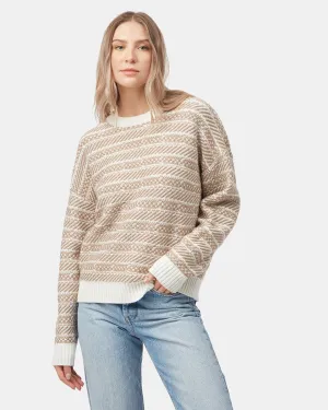 Highline Intarsia Crew Sweater