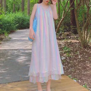 Holographic Rainbow Dress SD01072