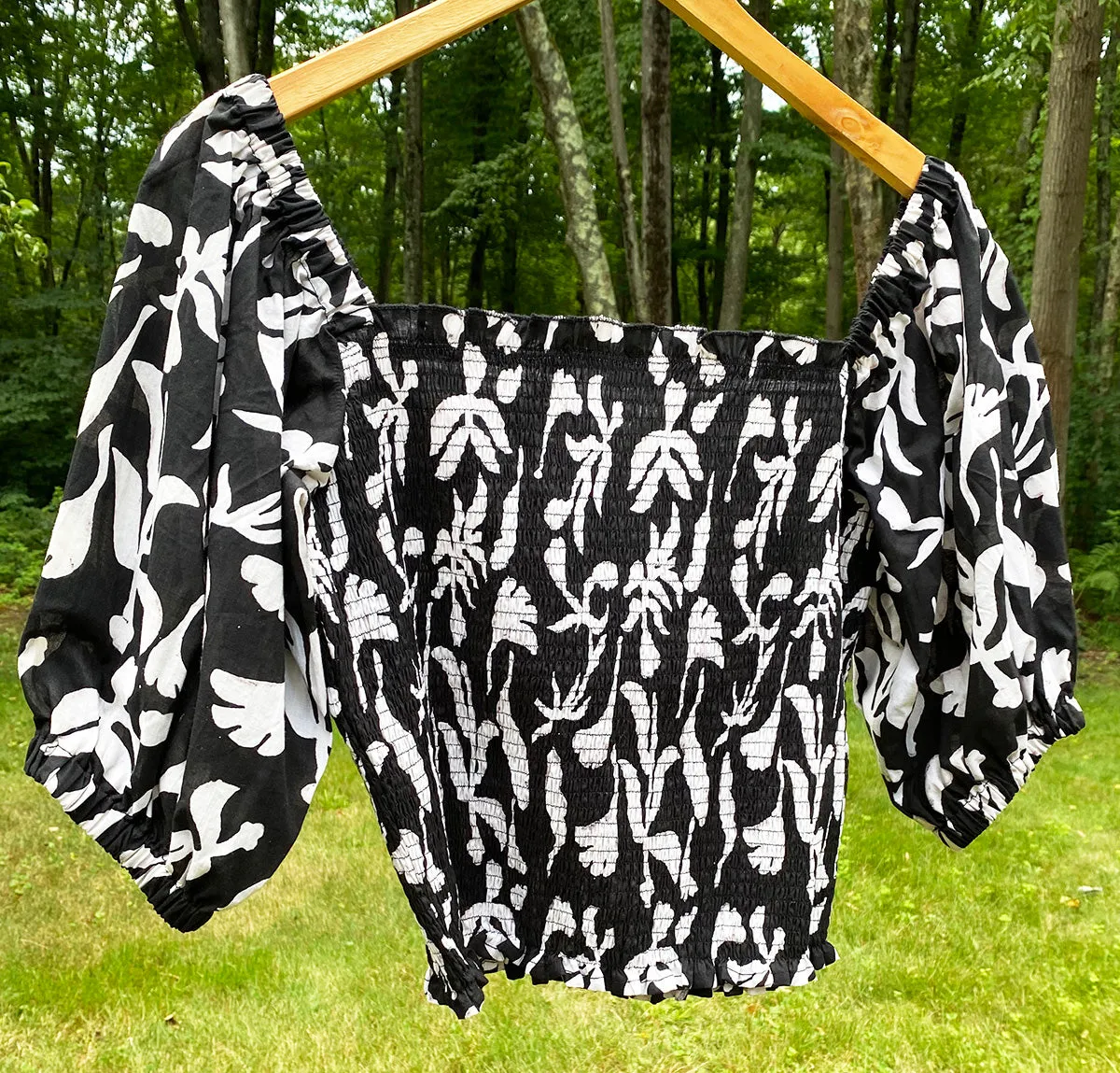 Ibiza Top | Collage Black