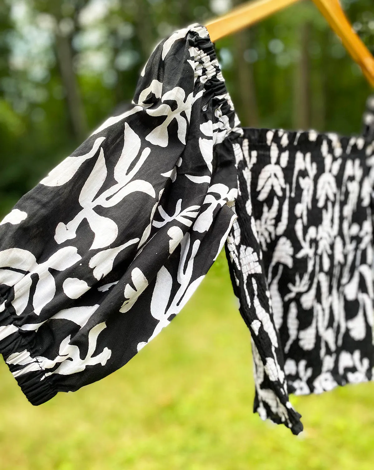 Ibiza Top | Collage Black