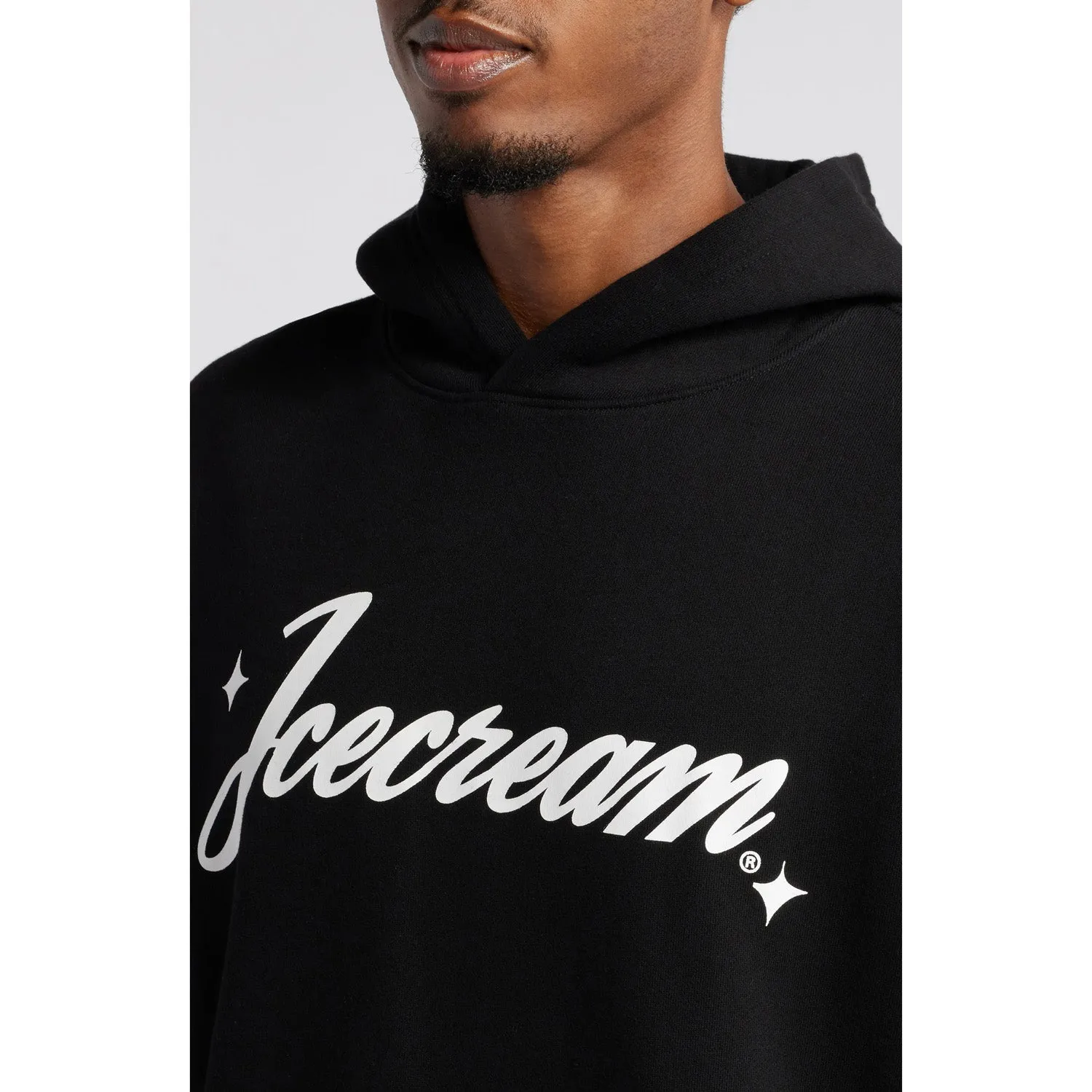ICECREAM Men Hoodie Black