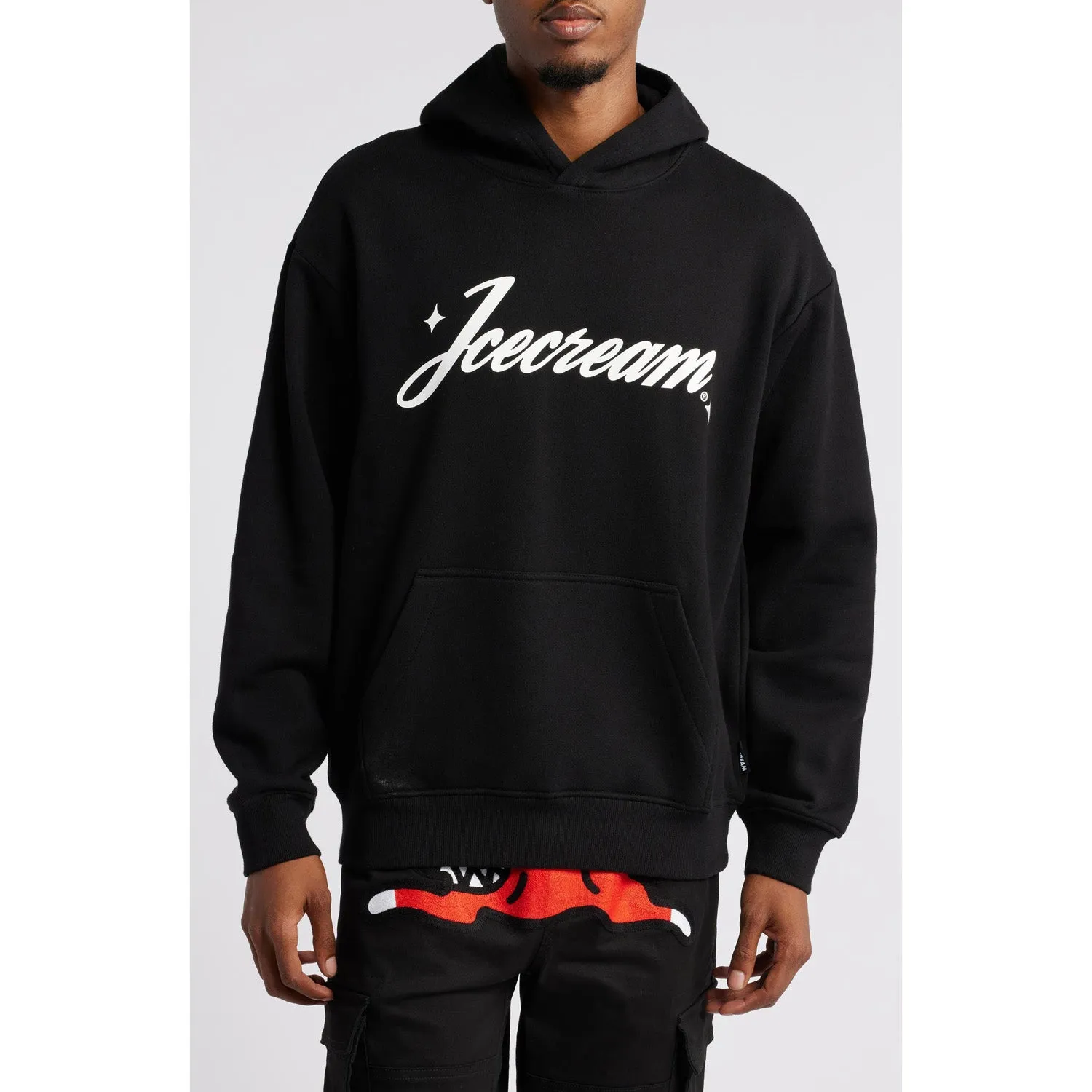 ICECREAM Men Hoodie Black