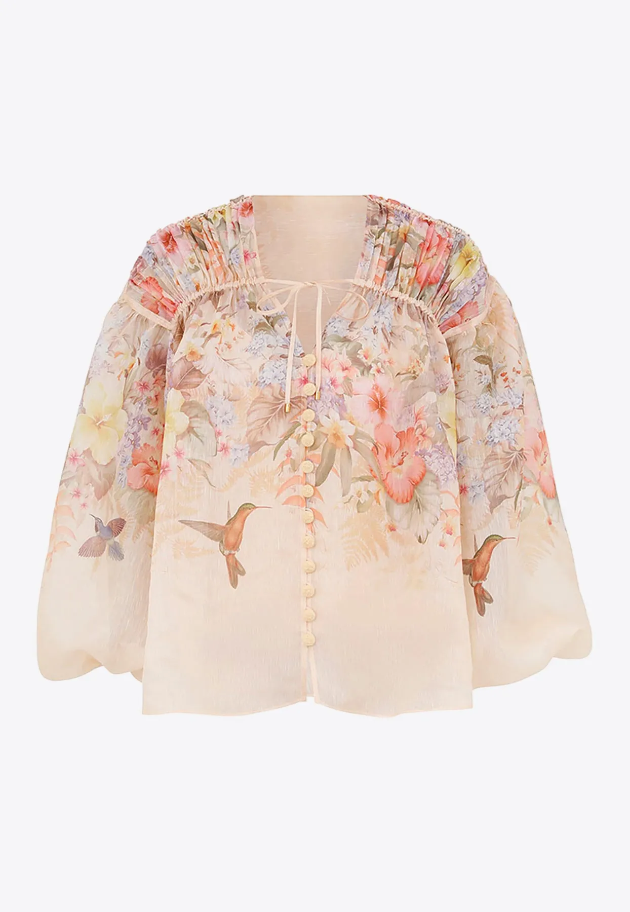 Illuminate Drawn Printed Top