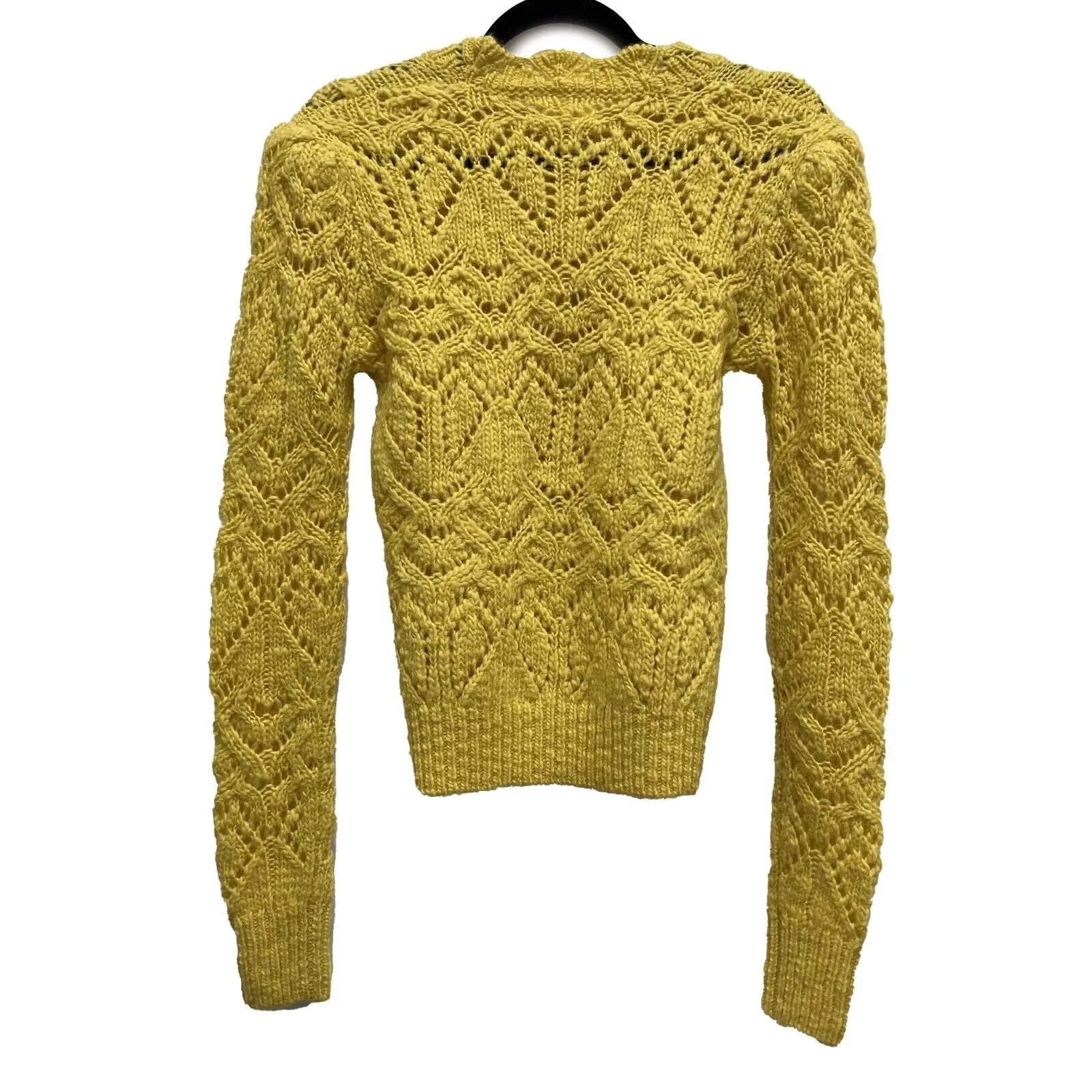 Isabel Marant New w/ Tags Gali sweater 36 US 4 Yellow Jacket