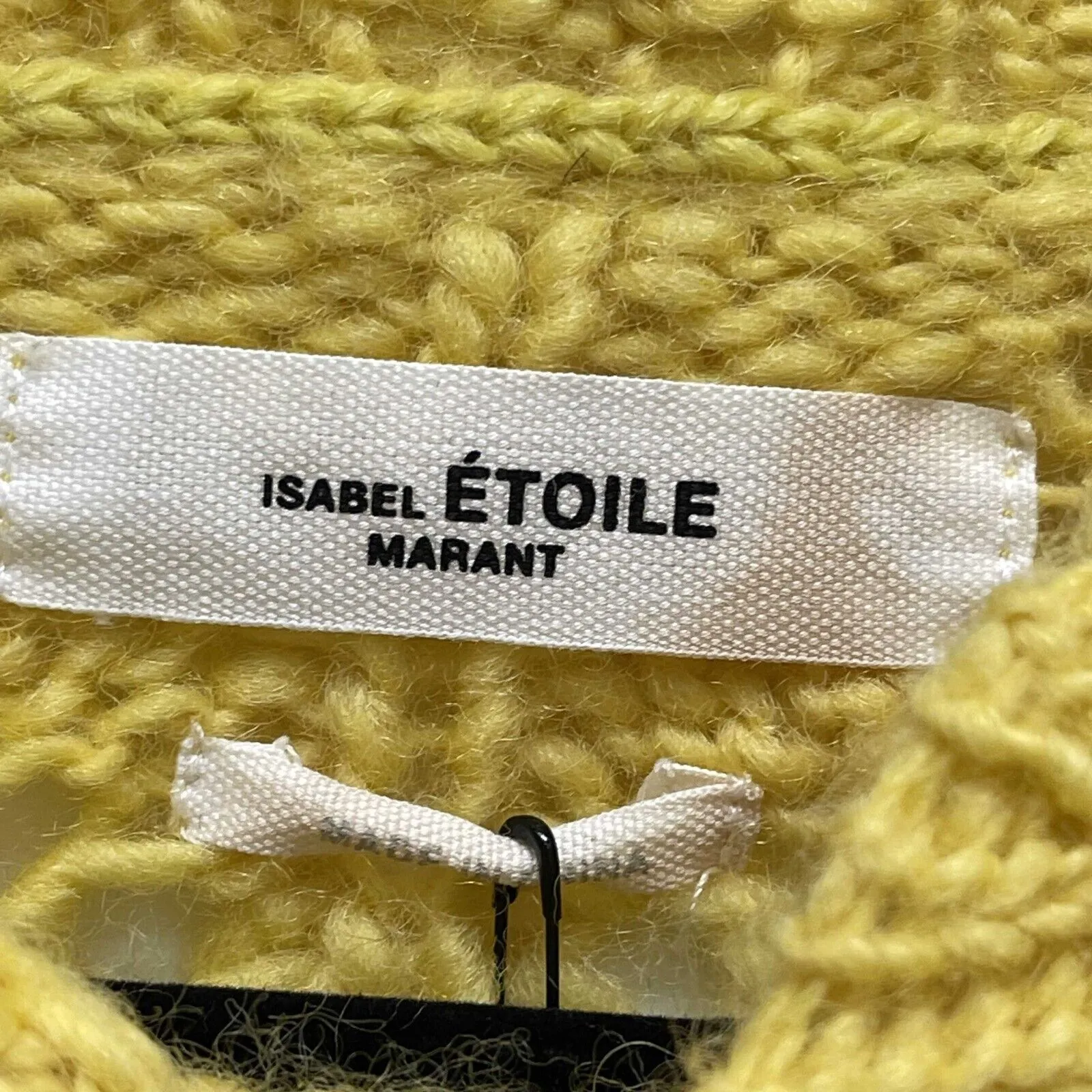 Isabel Marant New w/ Tags Gali sweater 36 US 4 Yellow Jacket