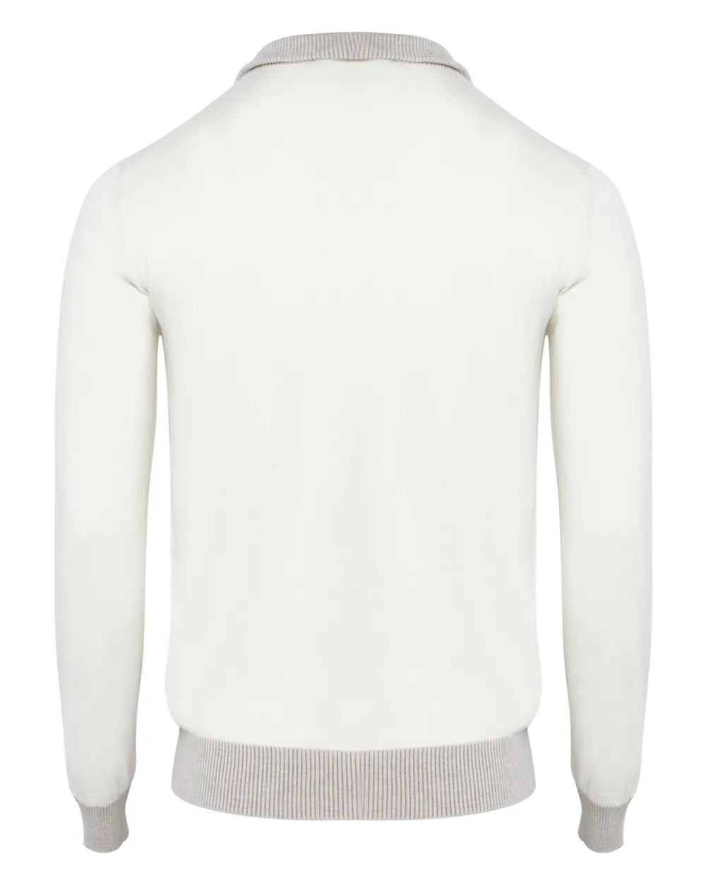 Ivory Fine Gauge Quarter Zip