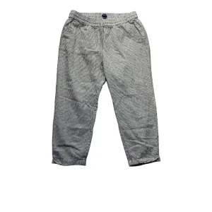 J.Crew Womens Striped Linen/Cotton Blend Elastic-Waist Pants #7326