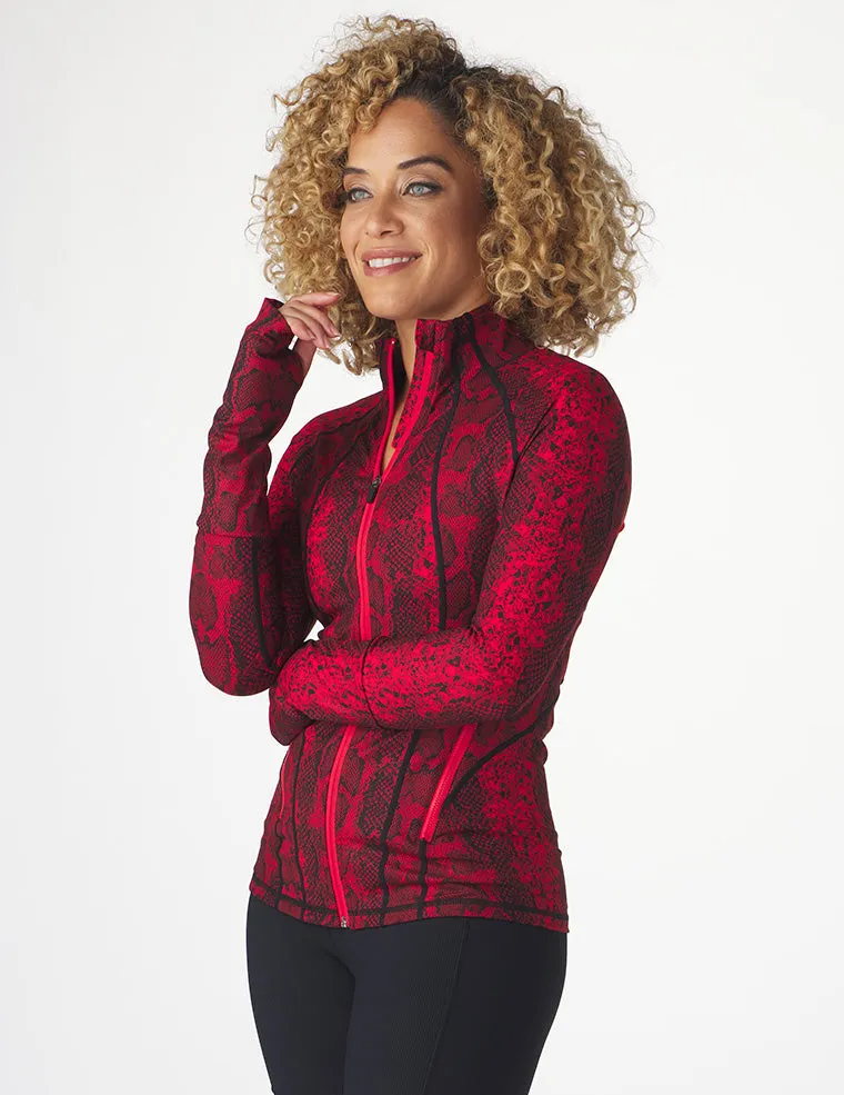 Jet Set Jacket: Cherry Sanke