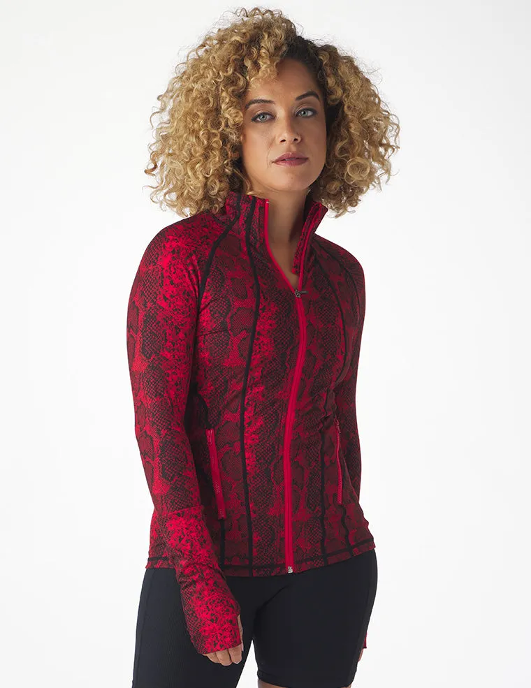 Jet Set Jacket: Cherry Sanke