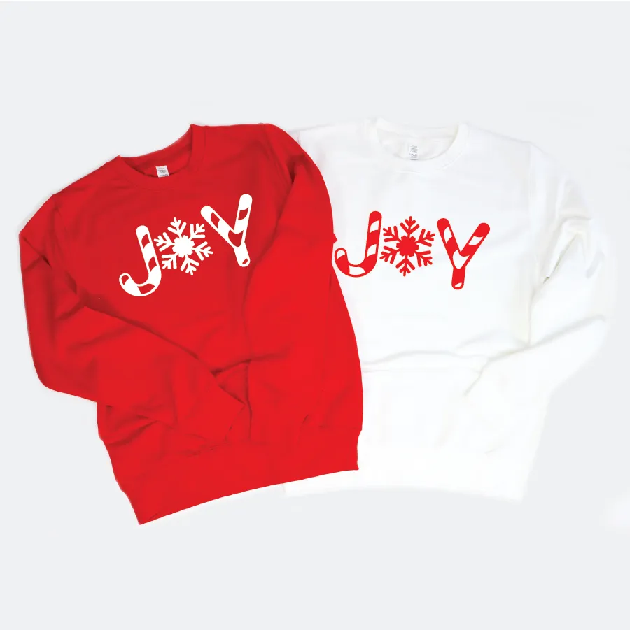 Joy Snowflake Christmas Sweatshirt