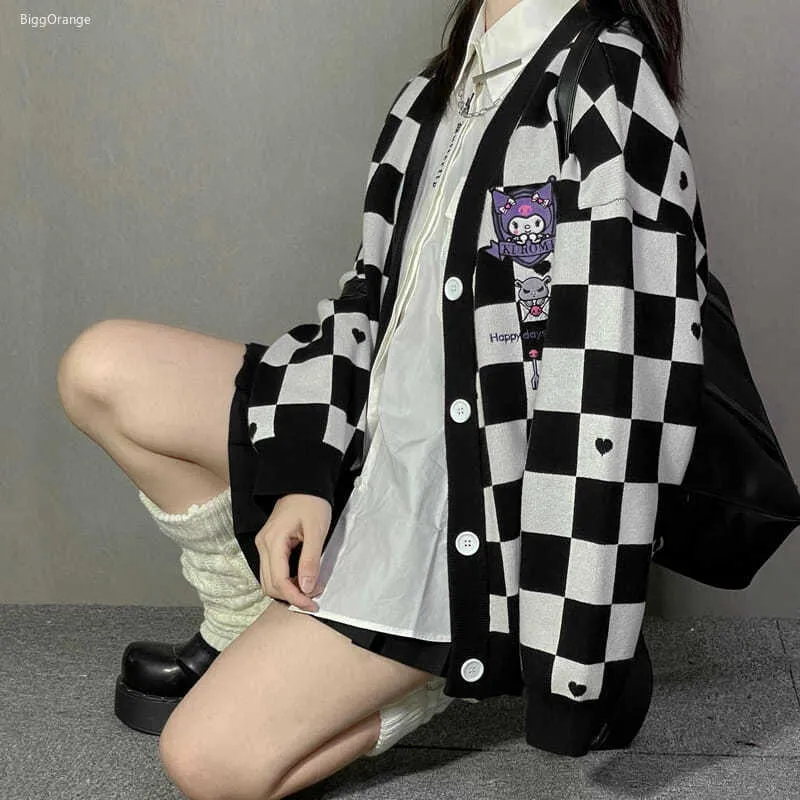 Kawaii Hit Color Bowknot Sweaters