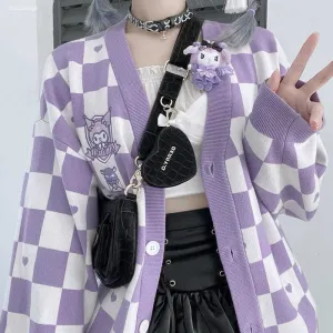 Kawaii Hit Color Bowknot Sweaters
