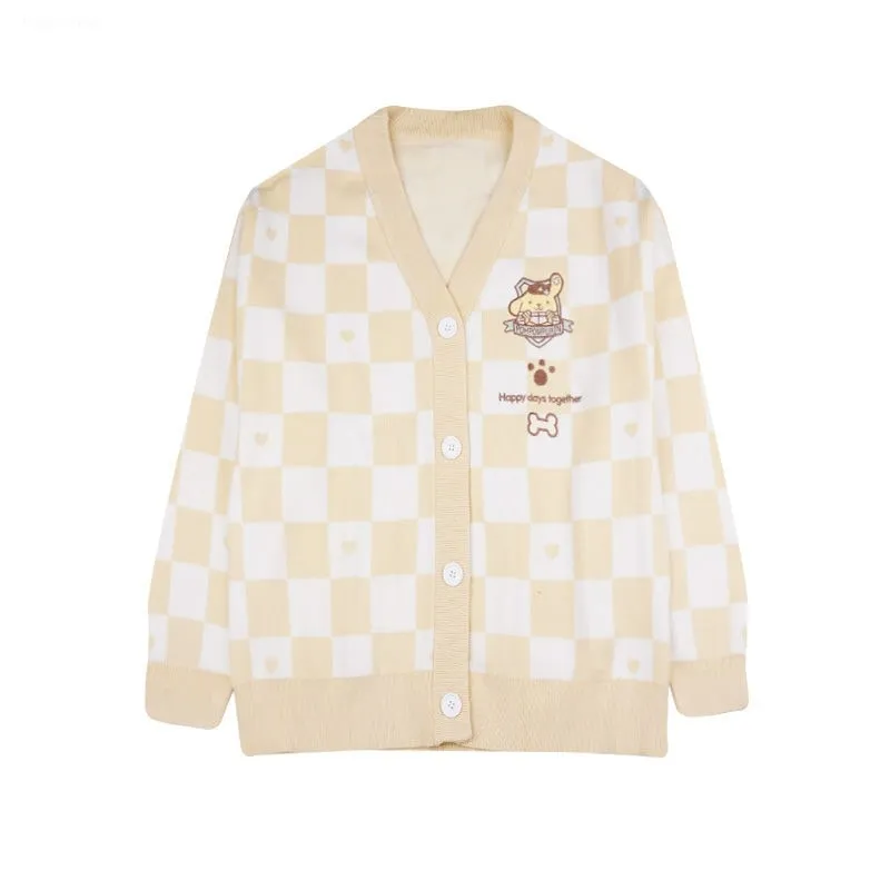 Kawaii Hit Color Bowknot Sweaters