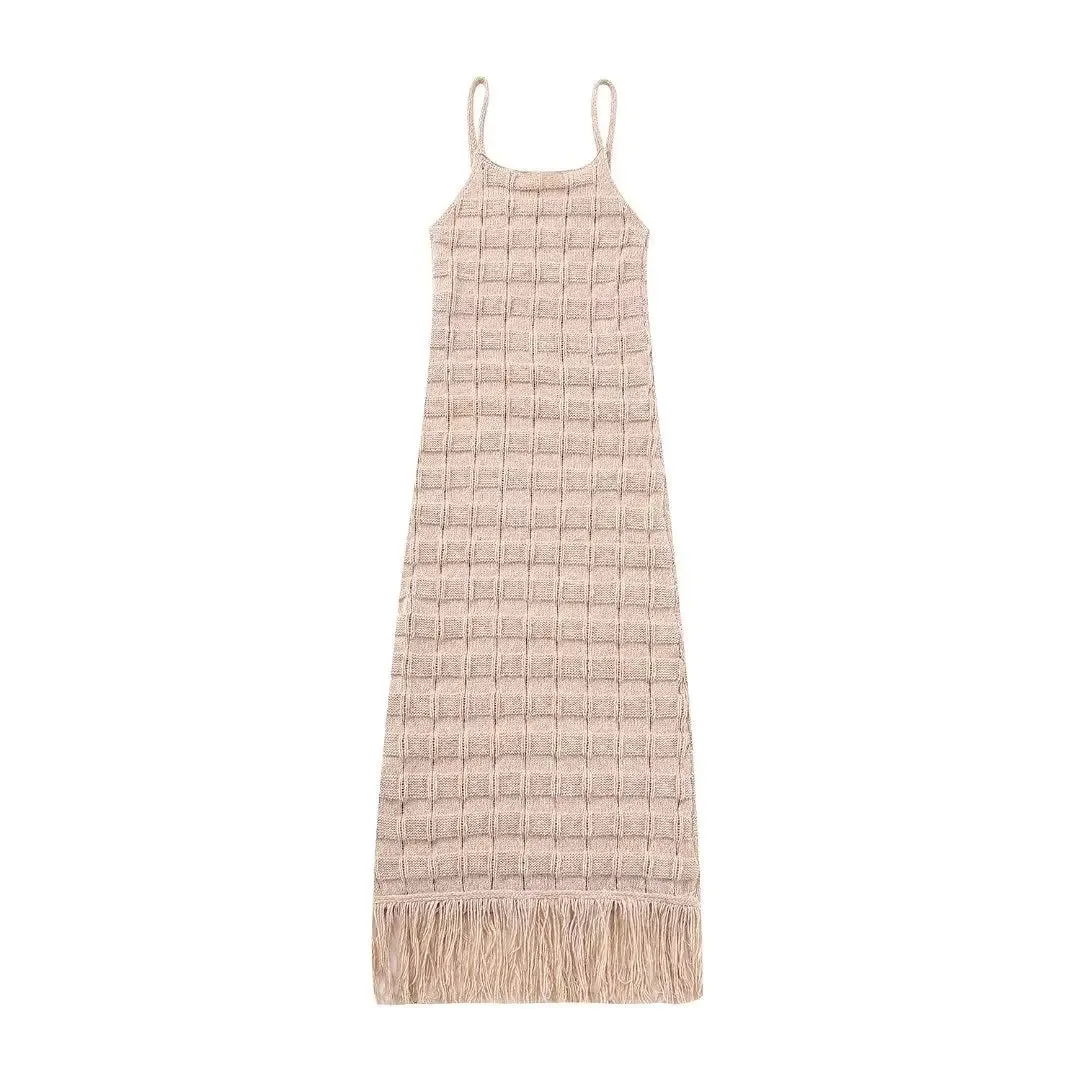 Knitted Crochet Hollow Out Dresses