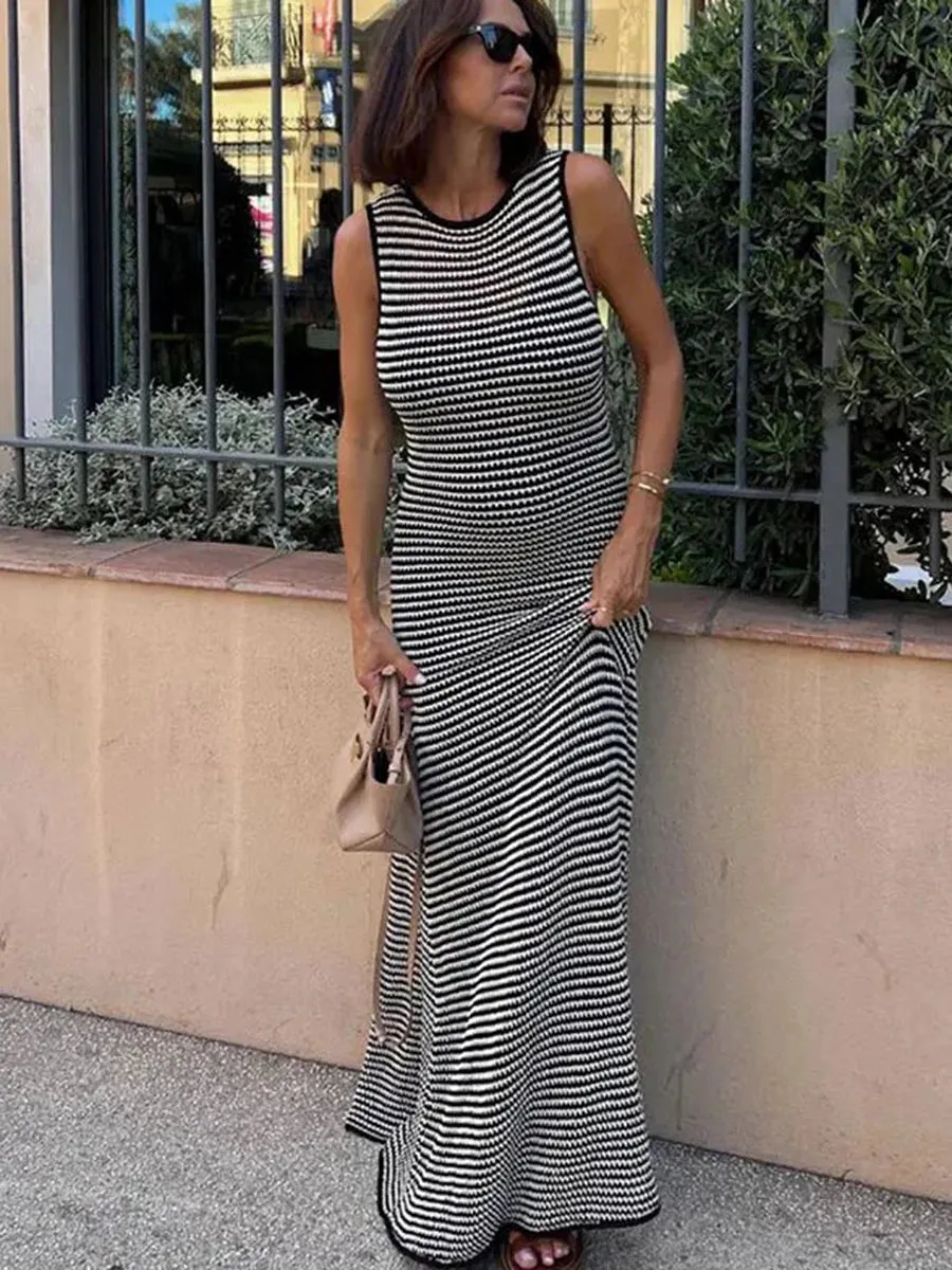 Knitted Crochet Hollow Out Dresses