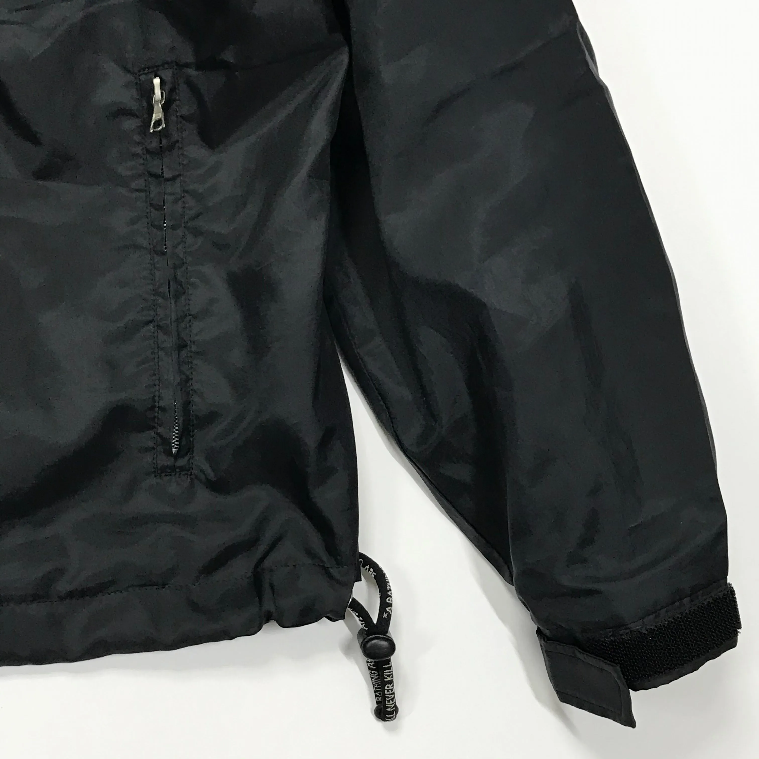[L] A Bathing Ape Bape Vintage FOOTSOLDIER RAINBOW NYLON HOODED JACKET