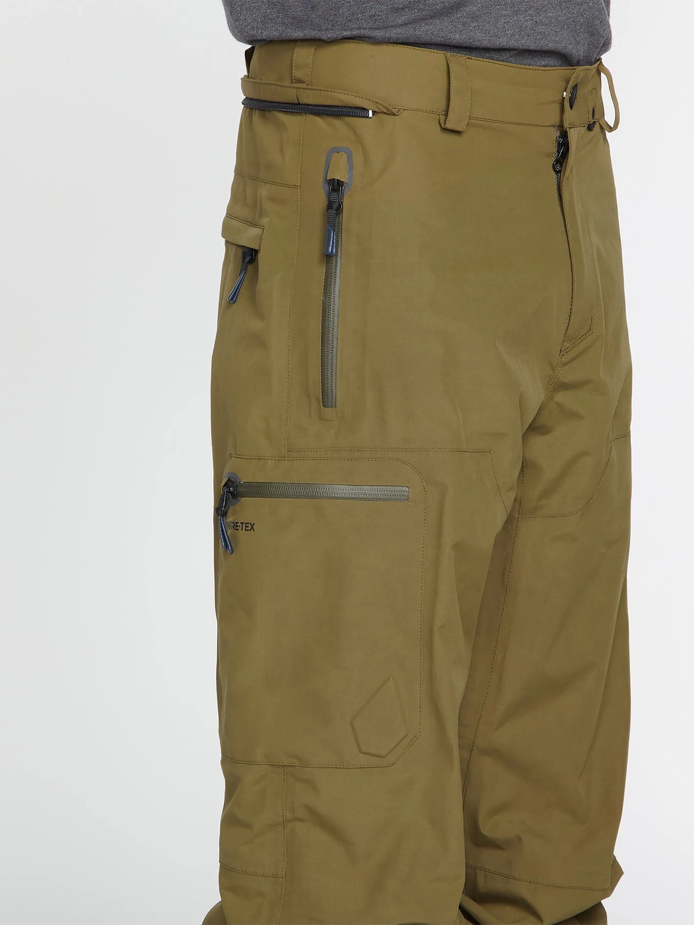 L Gore-Tex Trousers - Dark Teak