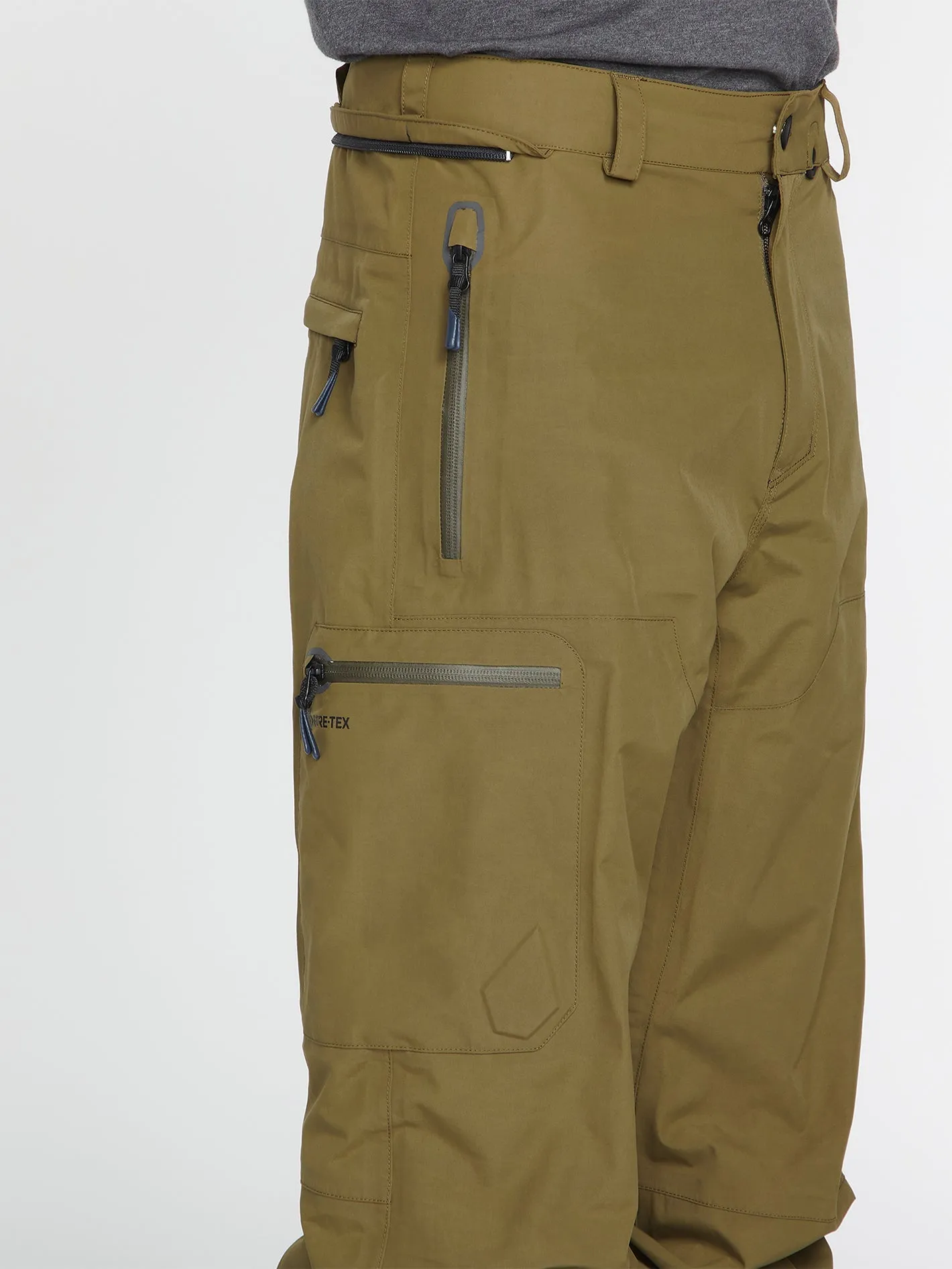 L Gore-Tex Trousers - Dark Teak