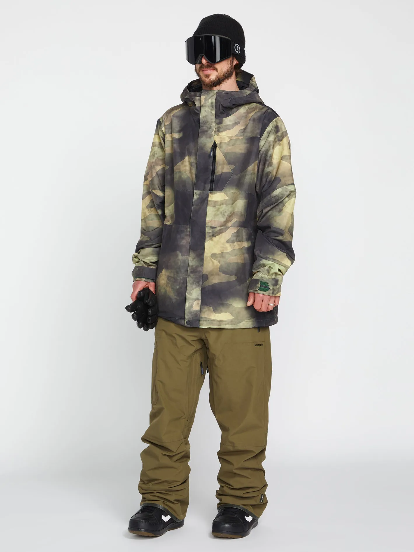 L Gore-Tex Trousers - Dark Teak