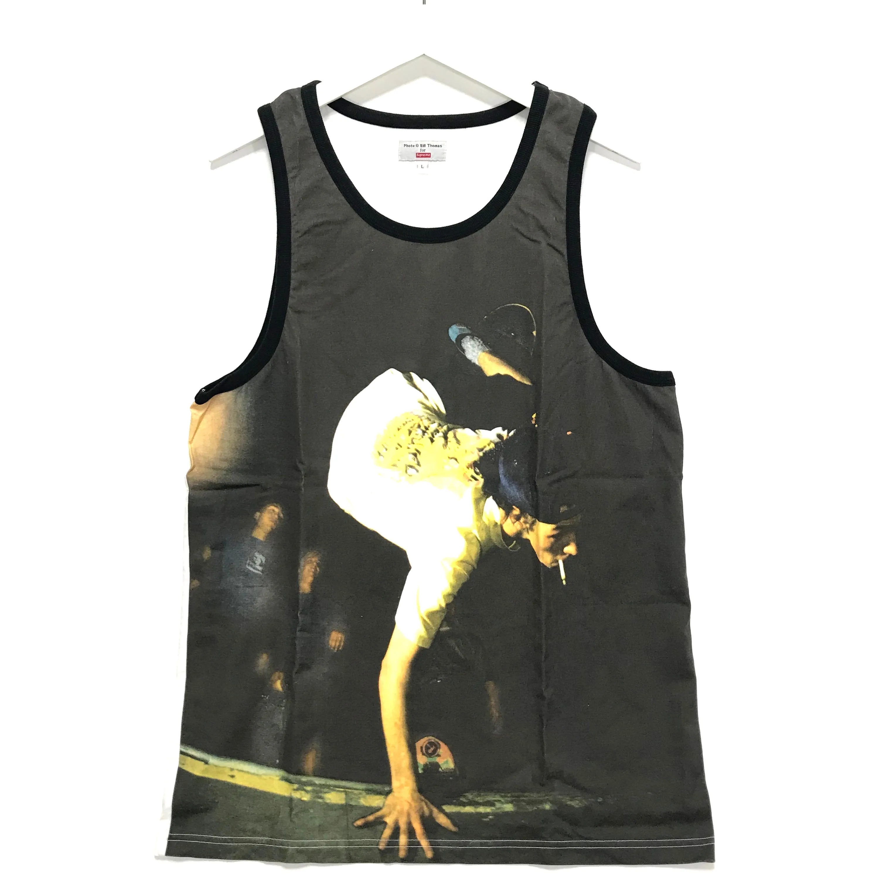 [L] Supreme x Bill Thomas Tank Top White