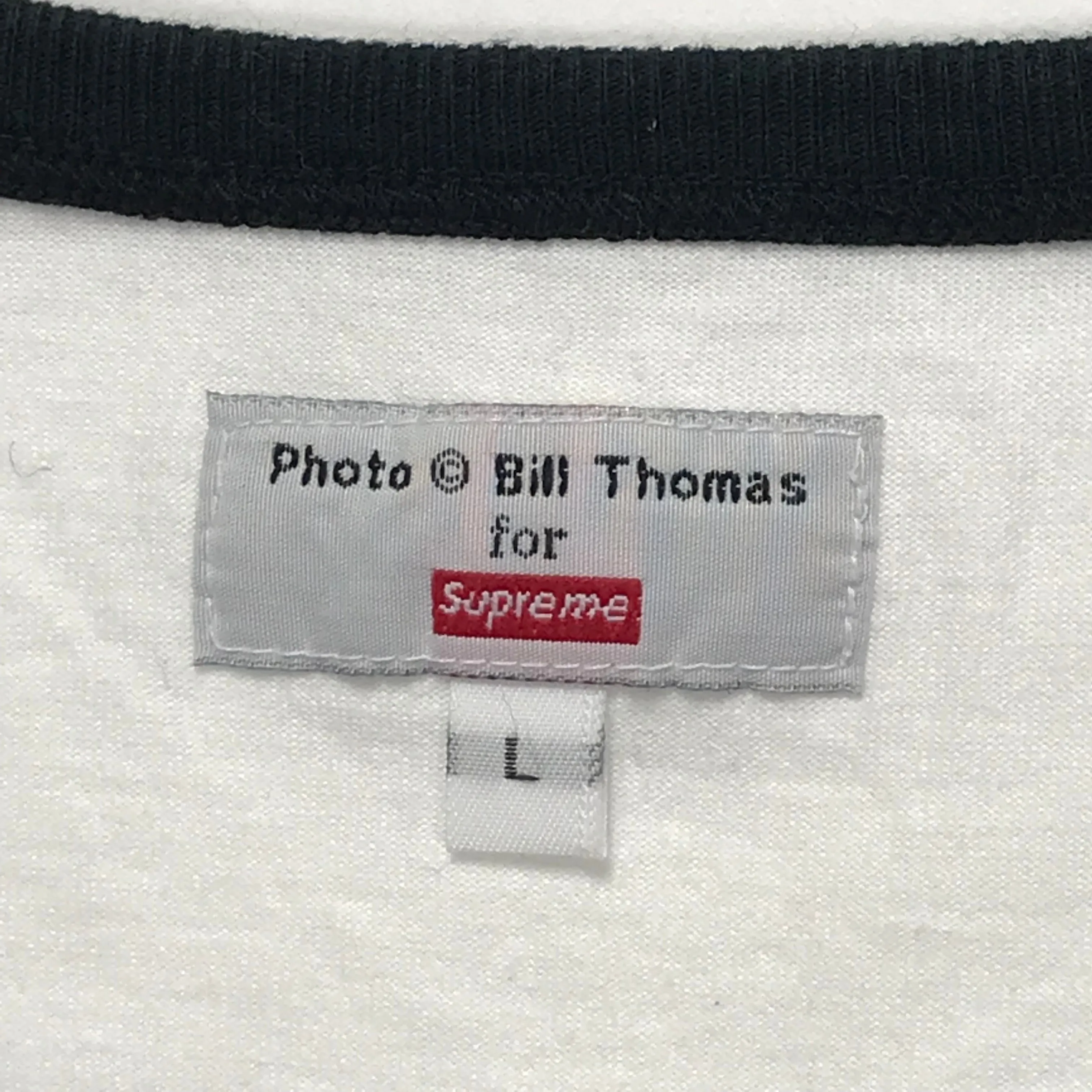 [L] Supreme x Bill Thomas Tank Top White