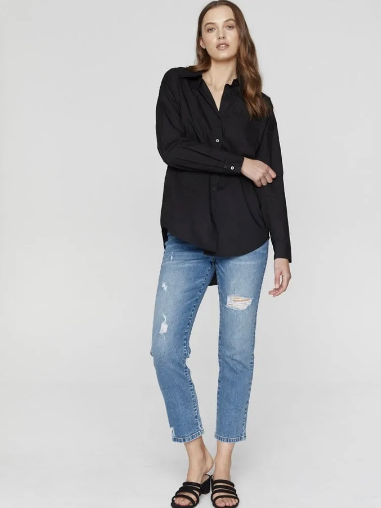Laguna  Shirt : Black