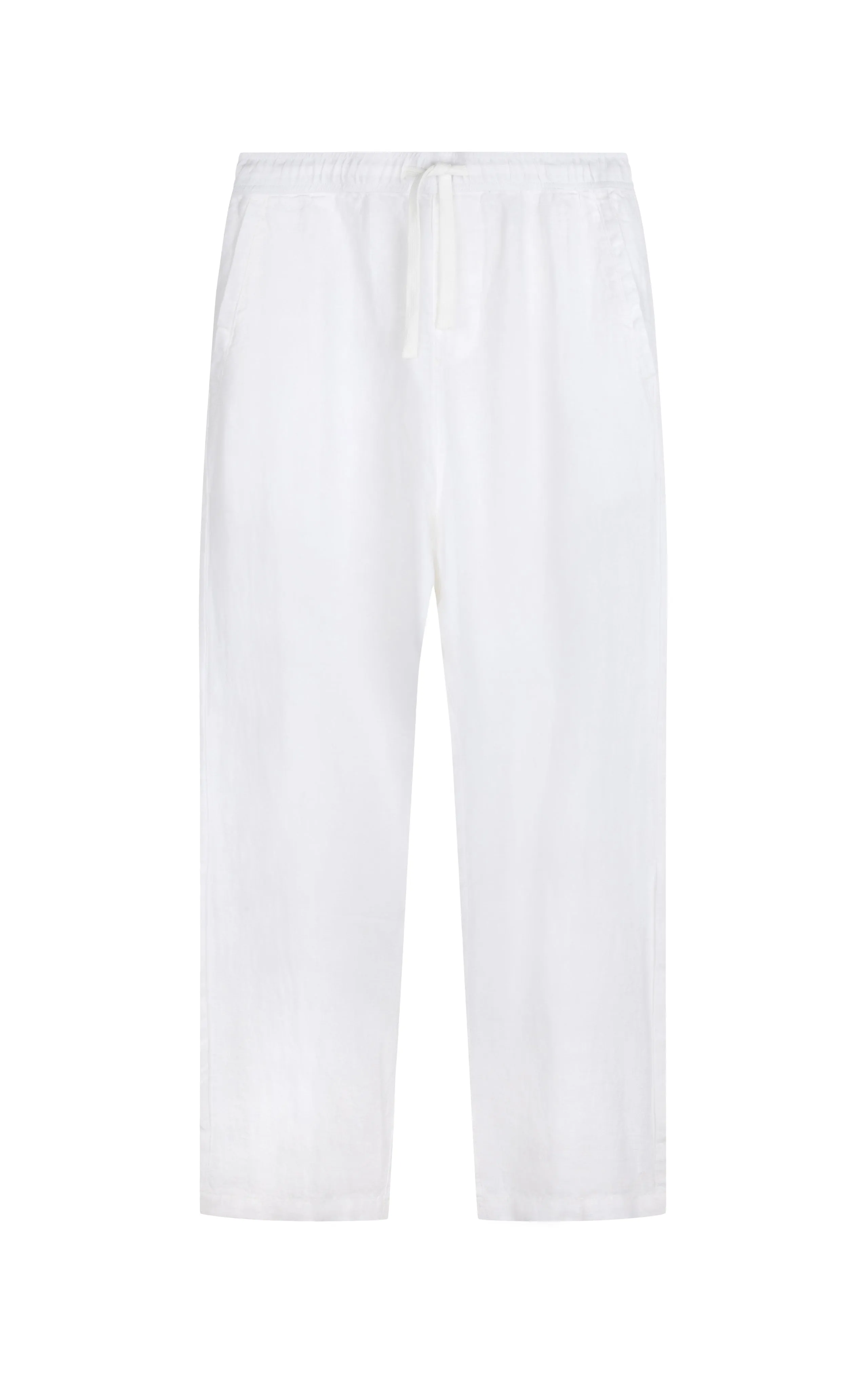 LAVENTO LINEN PANT - WHITE