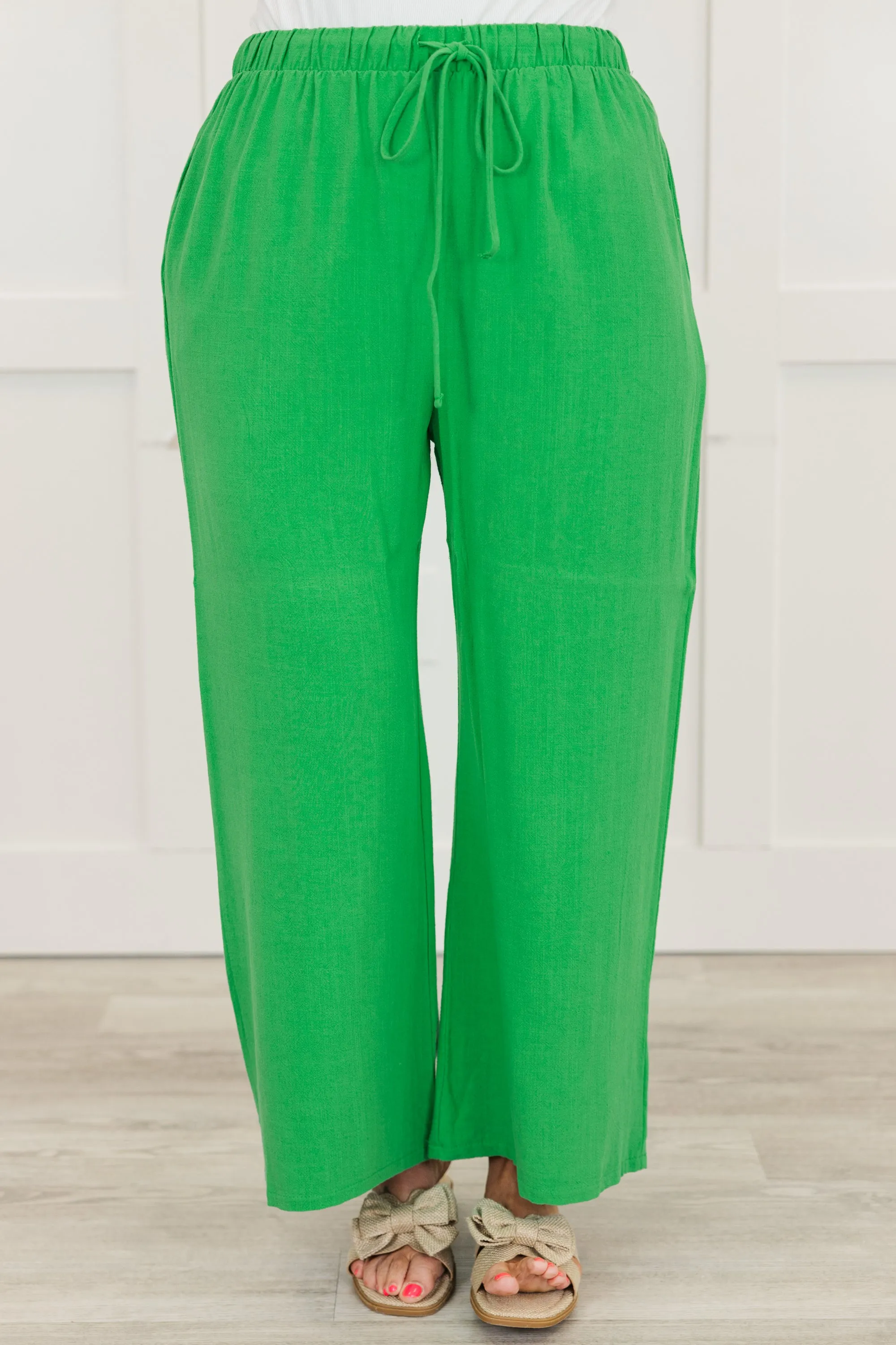 Let It Happen Pants, Kelly Green