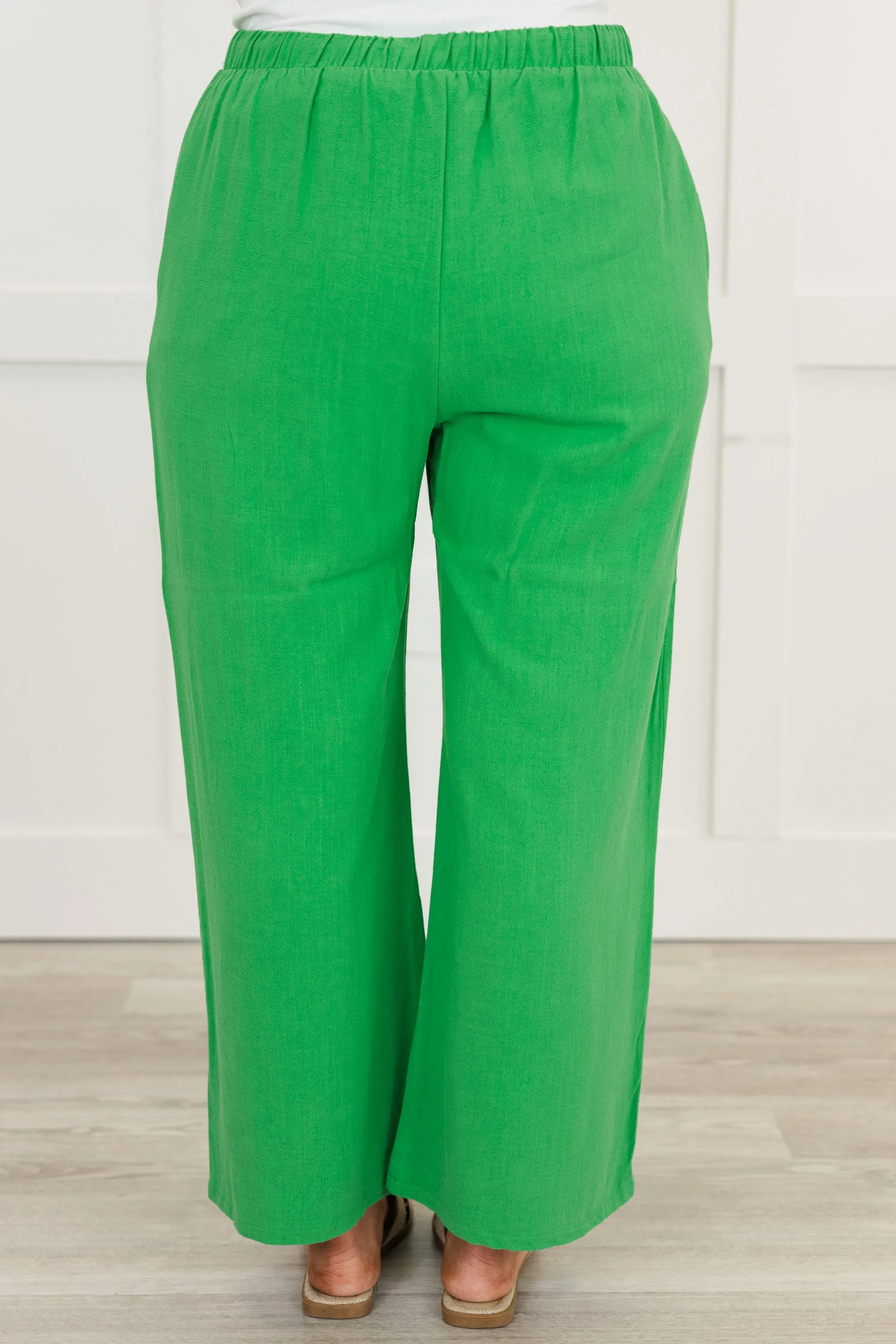 Let It Happen Pants, Kelly Green