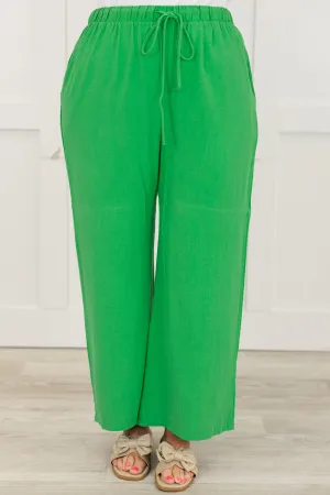 Let It Happen Pants, Kelly Green