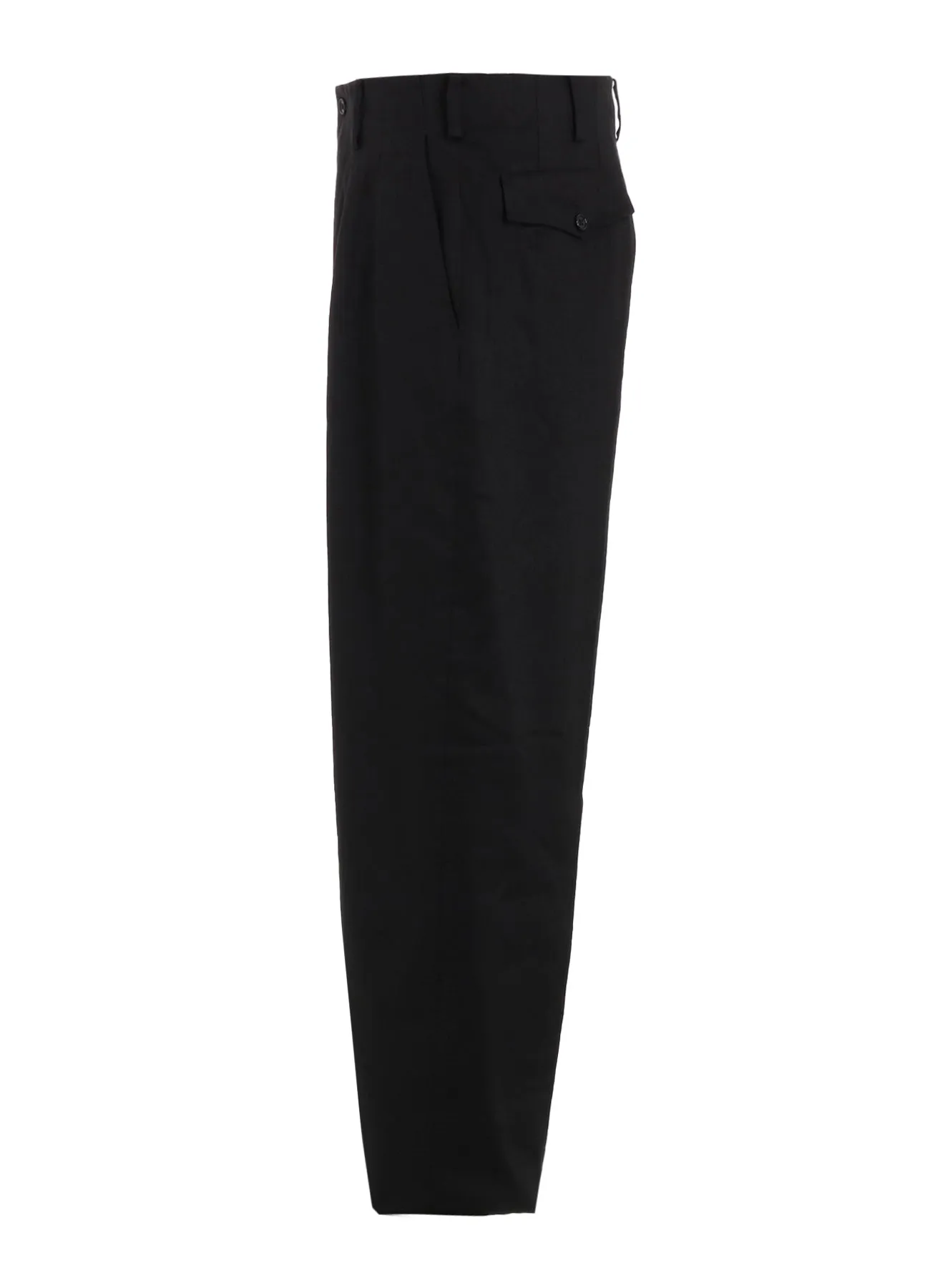LINEN COTTON TWILL PANTS WITH 2-TUCKS
