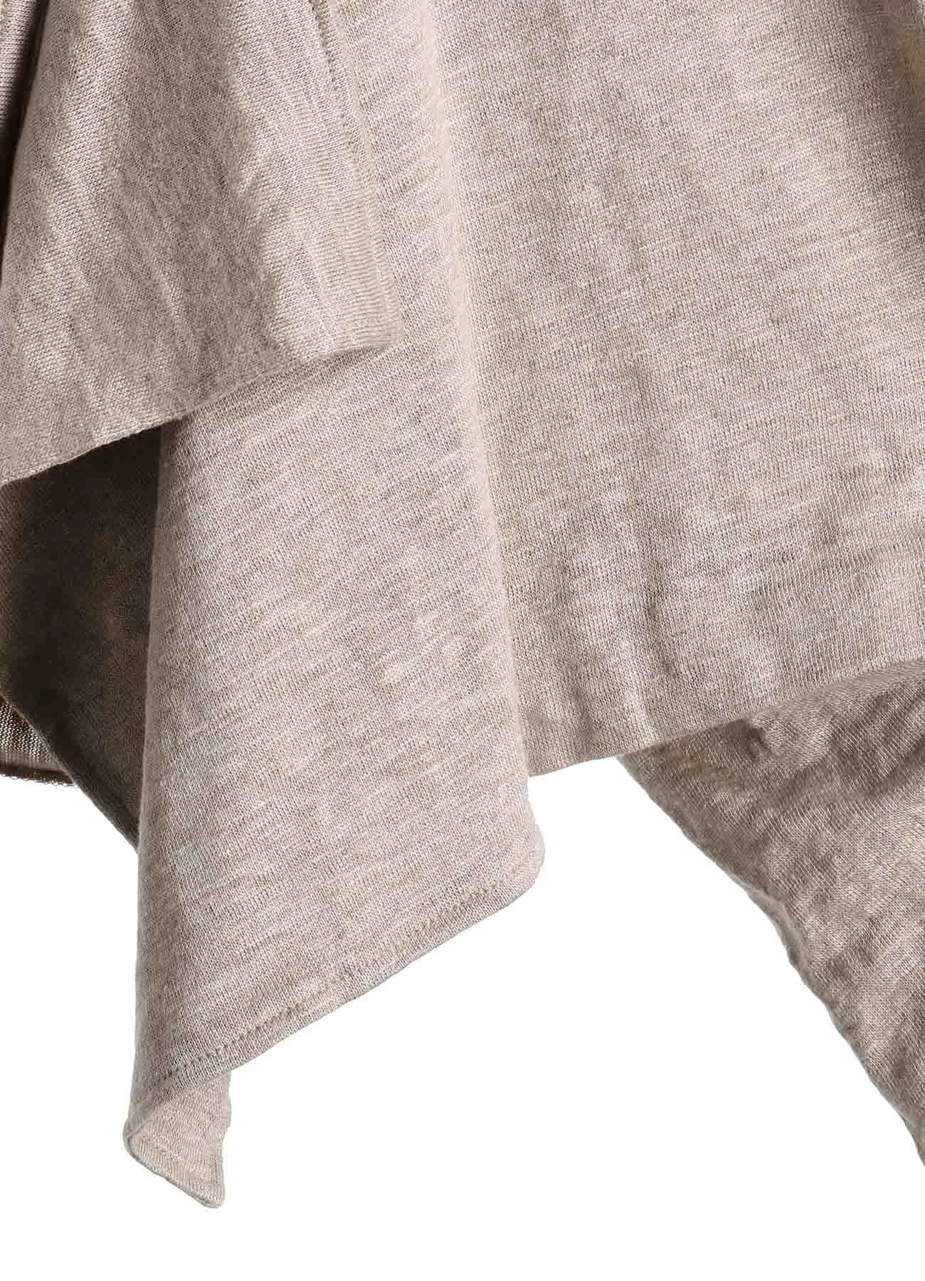 LINEN JERSEY BOLERO CARDIGAN