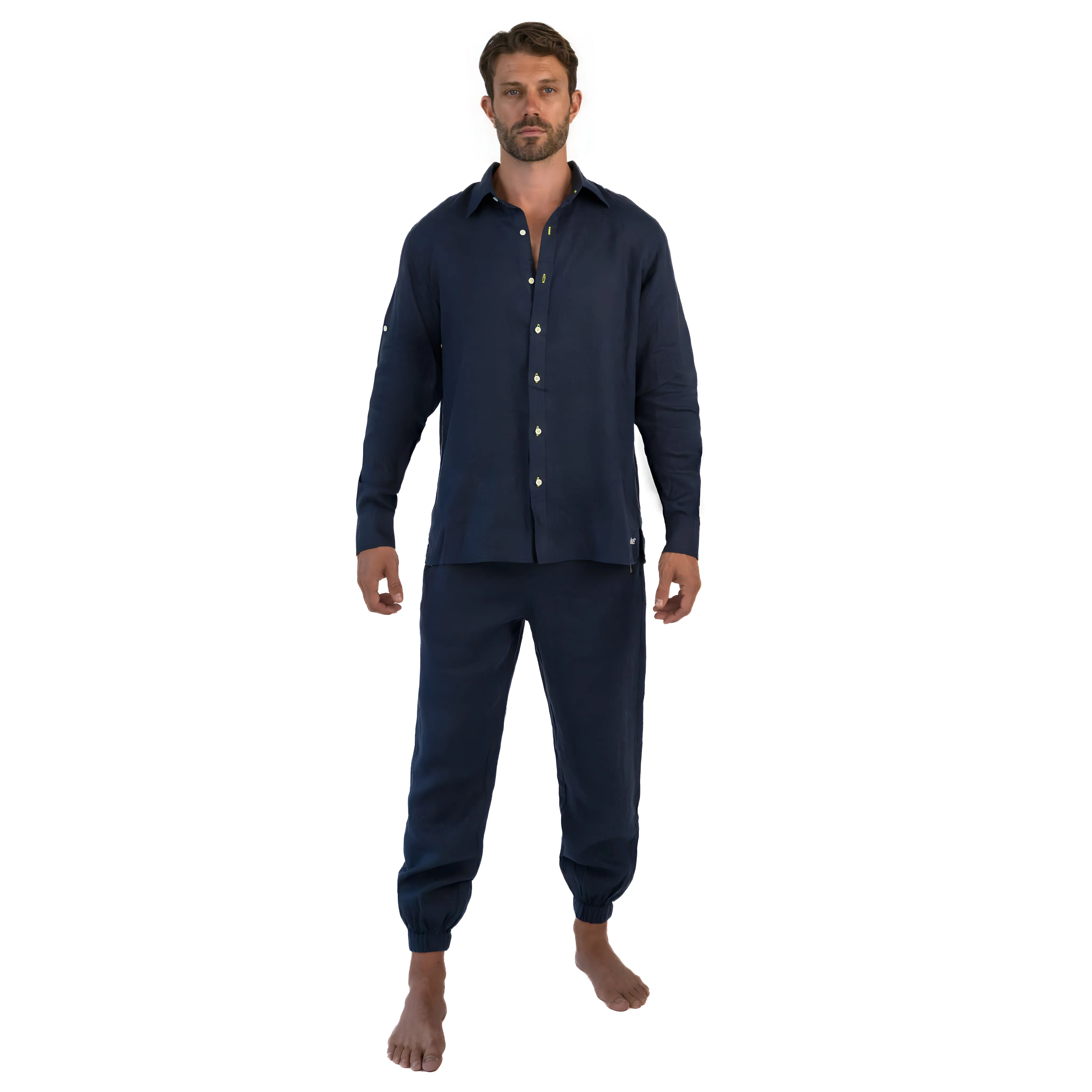 Linen Pants / Navy