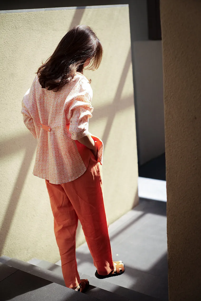 linen toby shirt