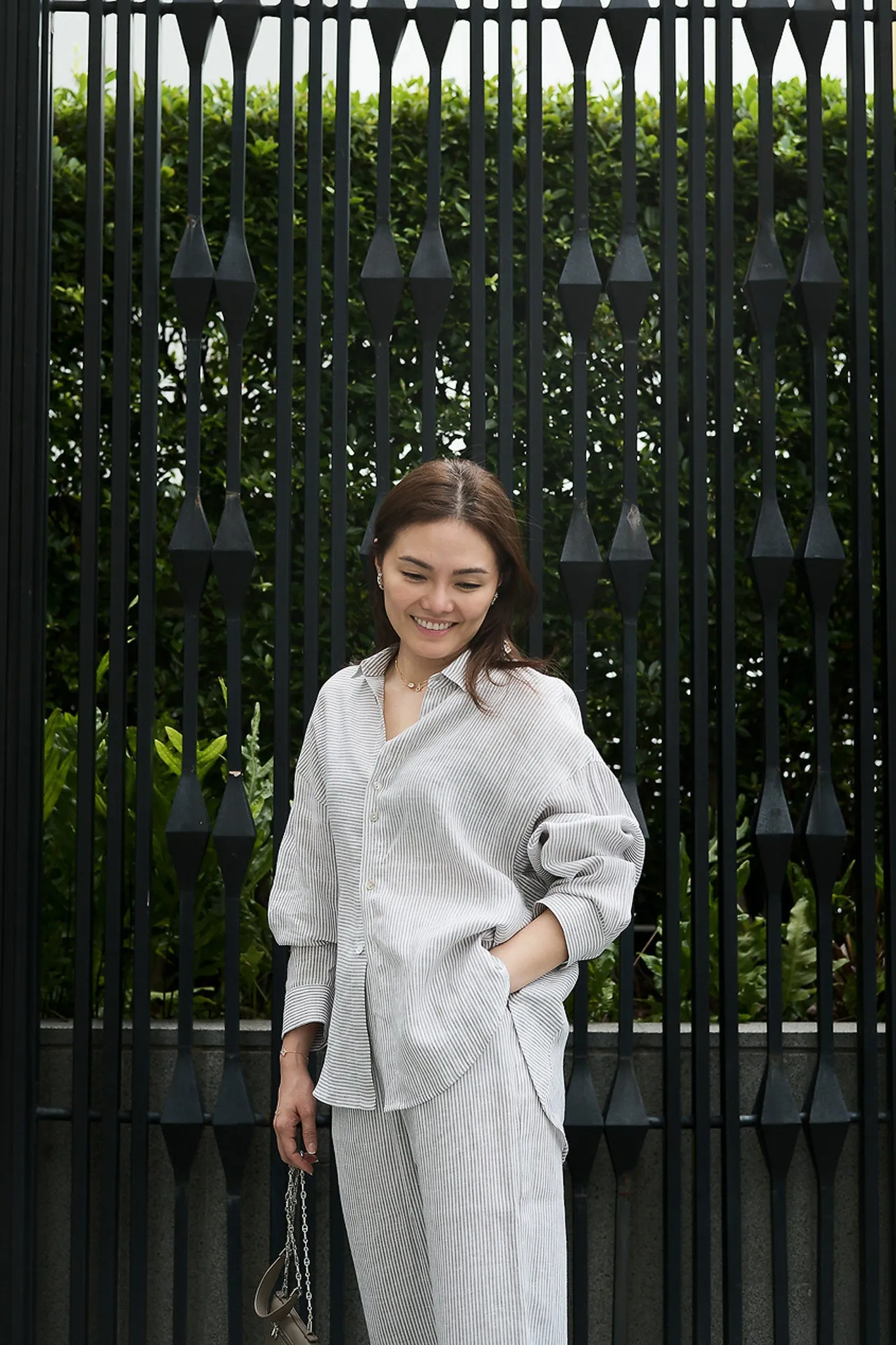 linen toby shirt