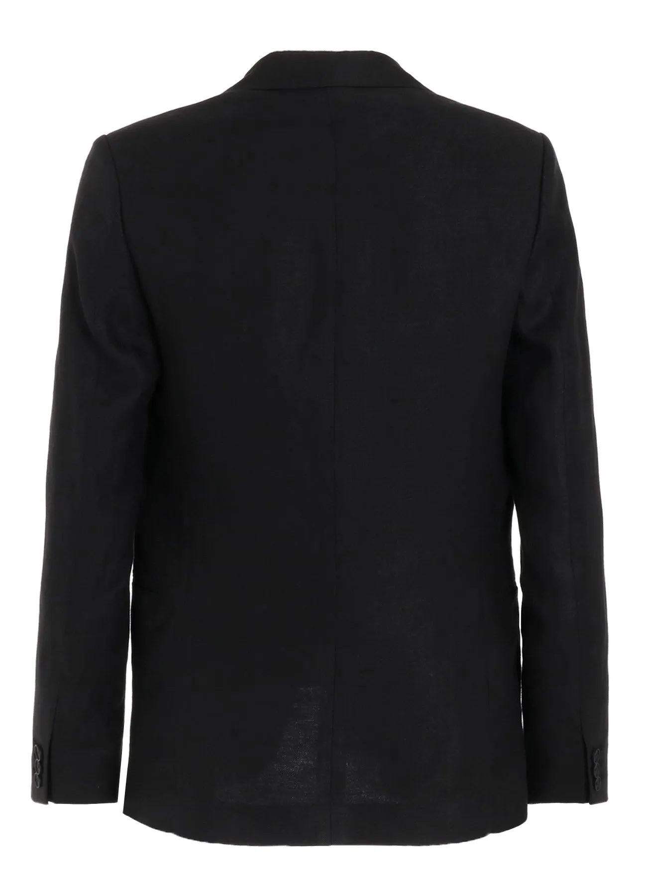 LINEN TWILL JACKET WITH 2-BUTTON