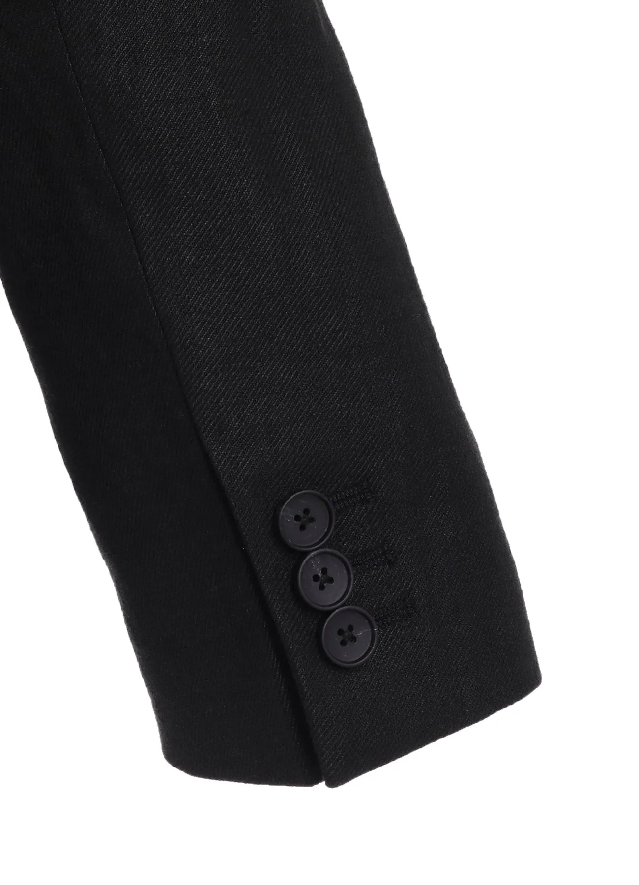 LINEN TWILL JACKET WITH 2-BUTTON