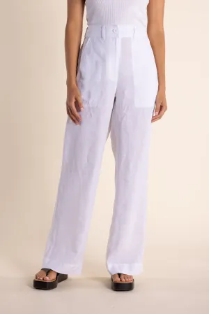 Linen Wide Leg Pant