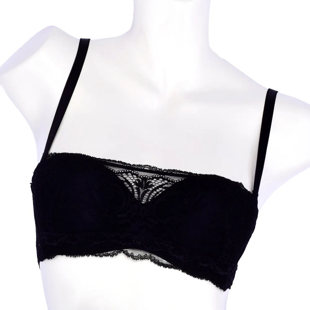 Lise Charmel Underwired Bandeau Bra Black 32B