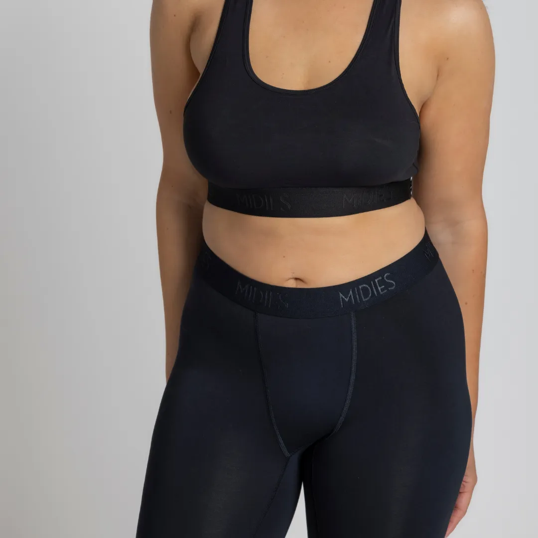 Logo Waistband Bamboo Full Leg Underwear
