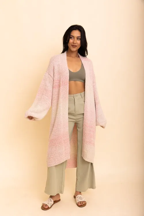 Longline Ombre Cardigans.