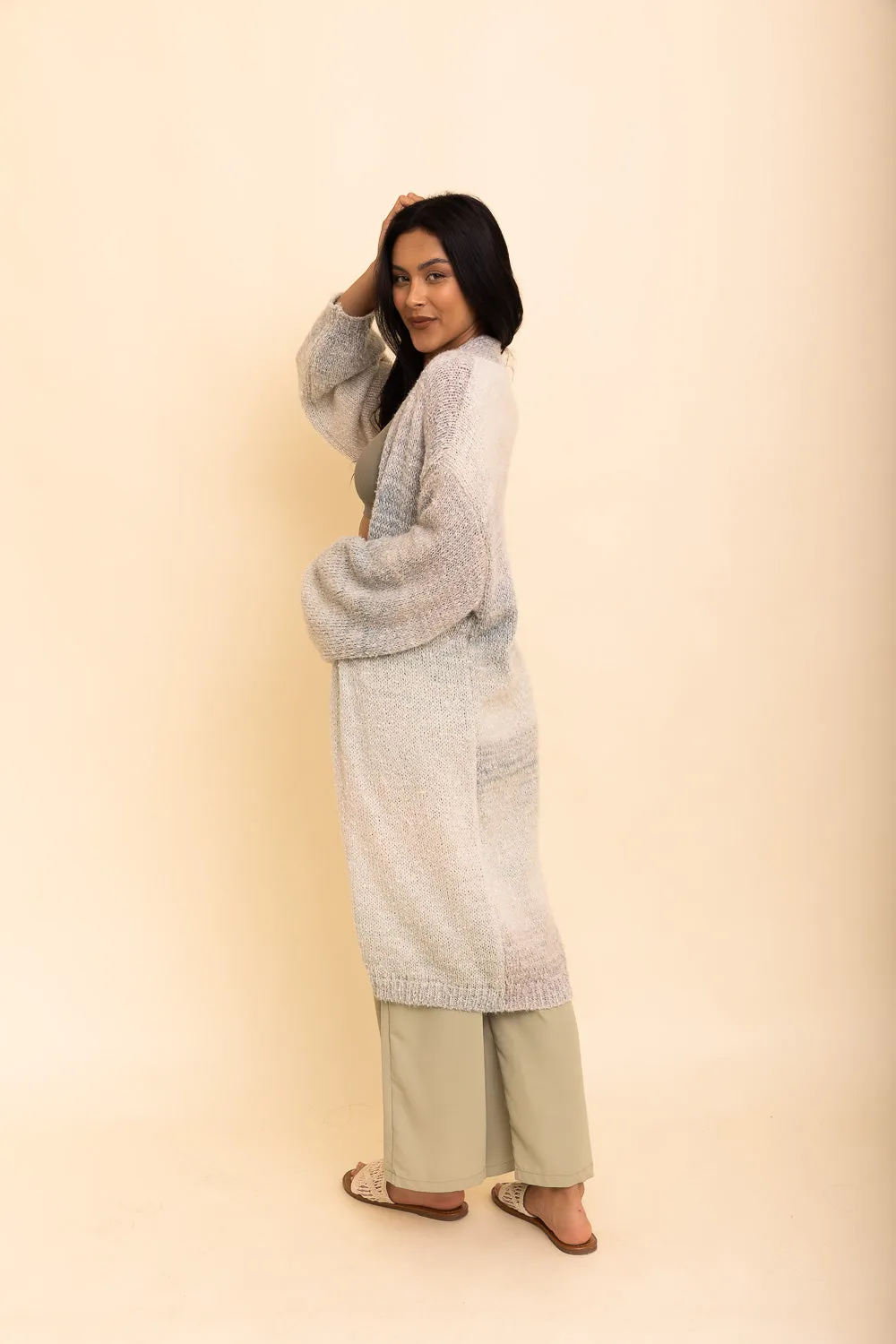 Longline Ombre Cardigans.
