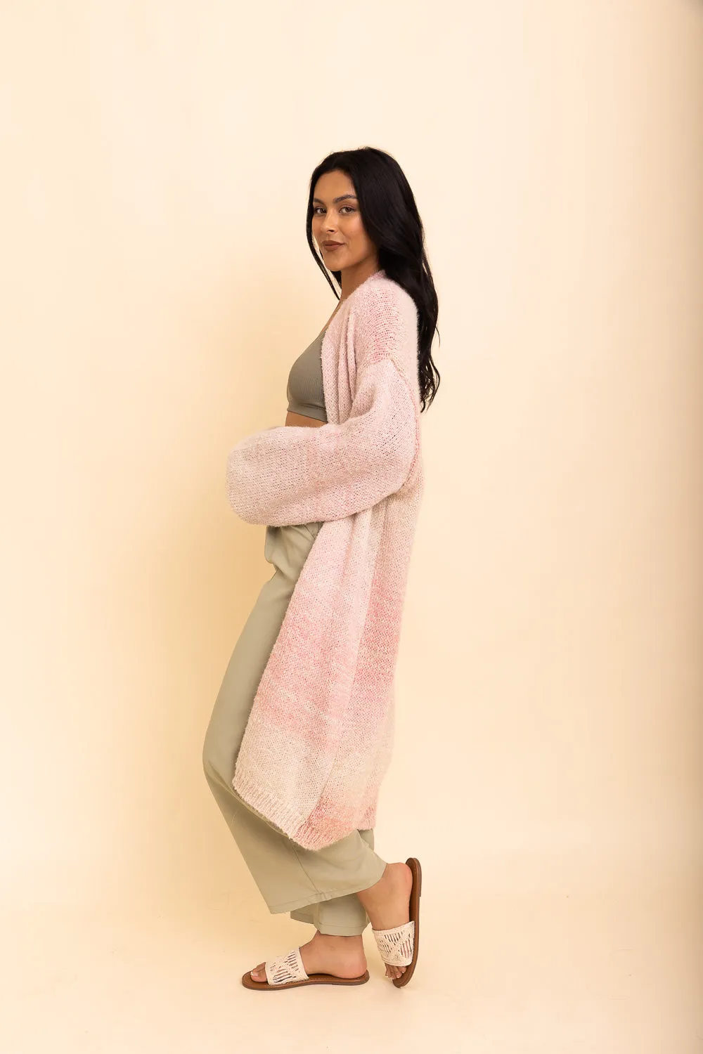Longline Ombre Cardigans.