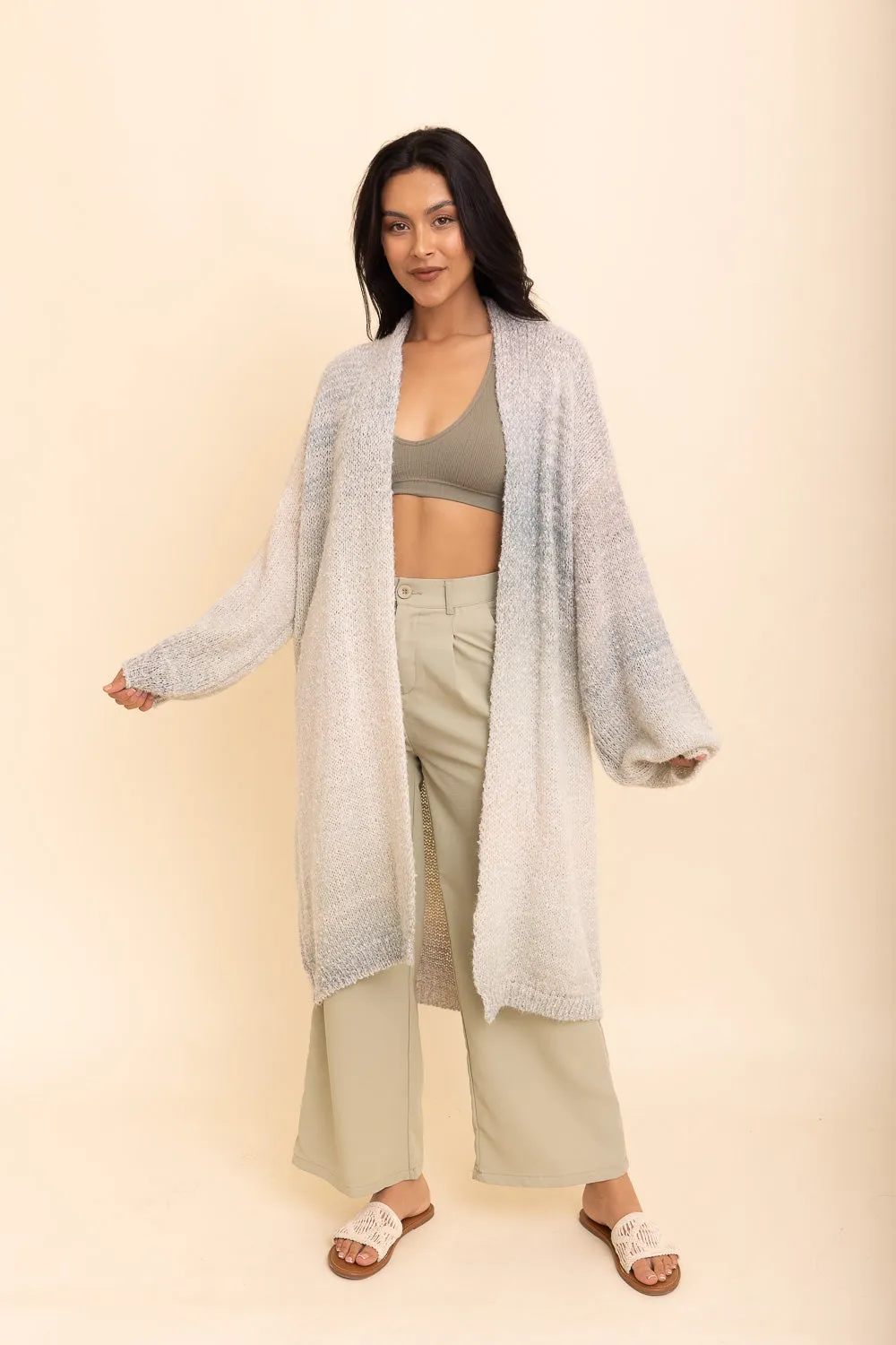 Longline Ombre Cardigans.