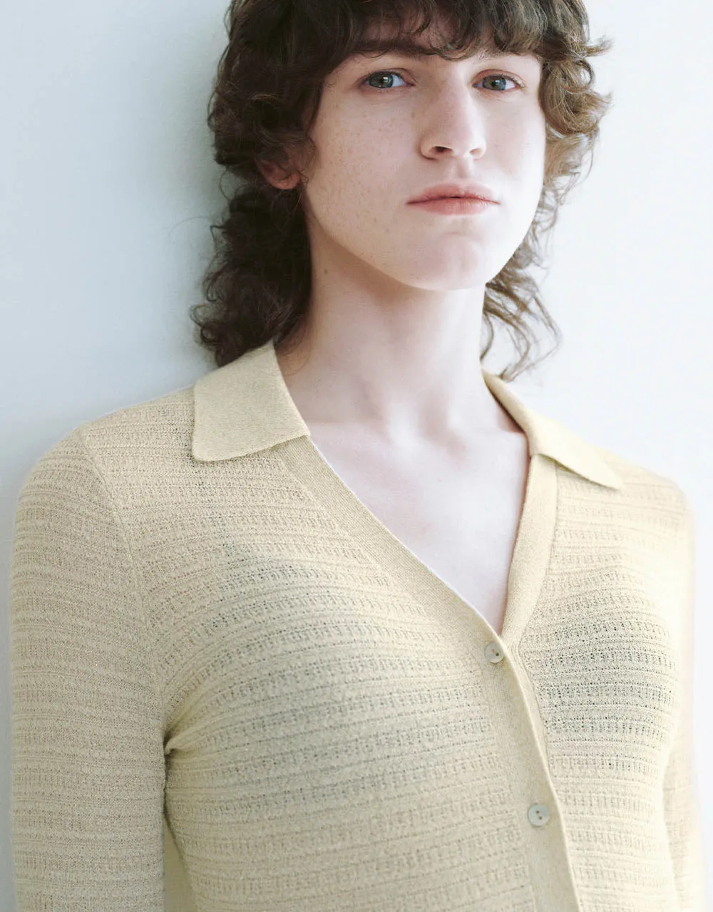 Longline V-Neck Skinny Knitted Cardigan