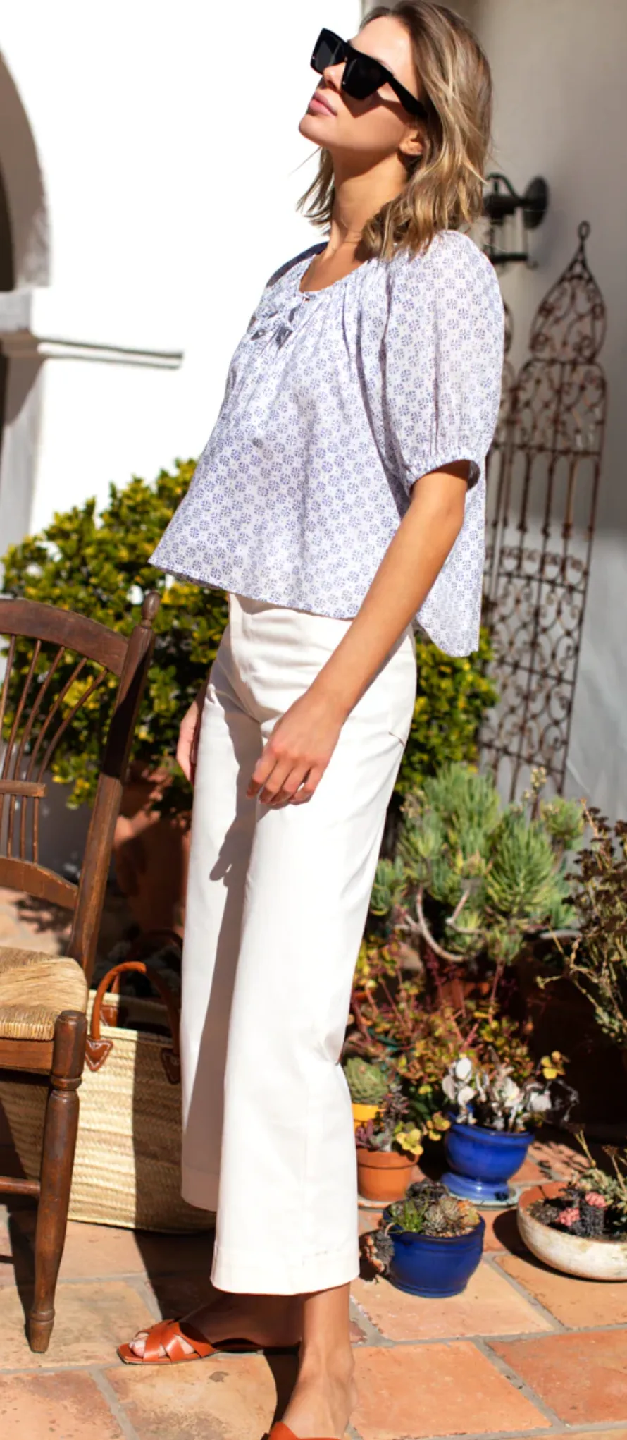 Luie Top Starlite Indigo