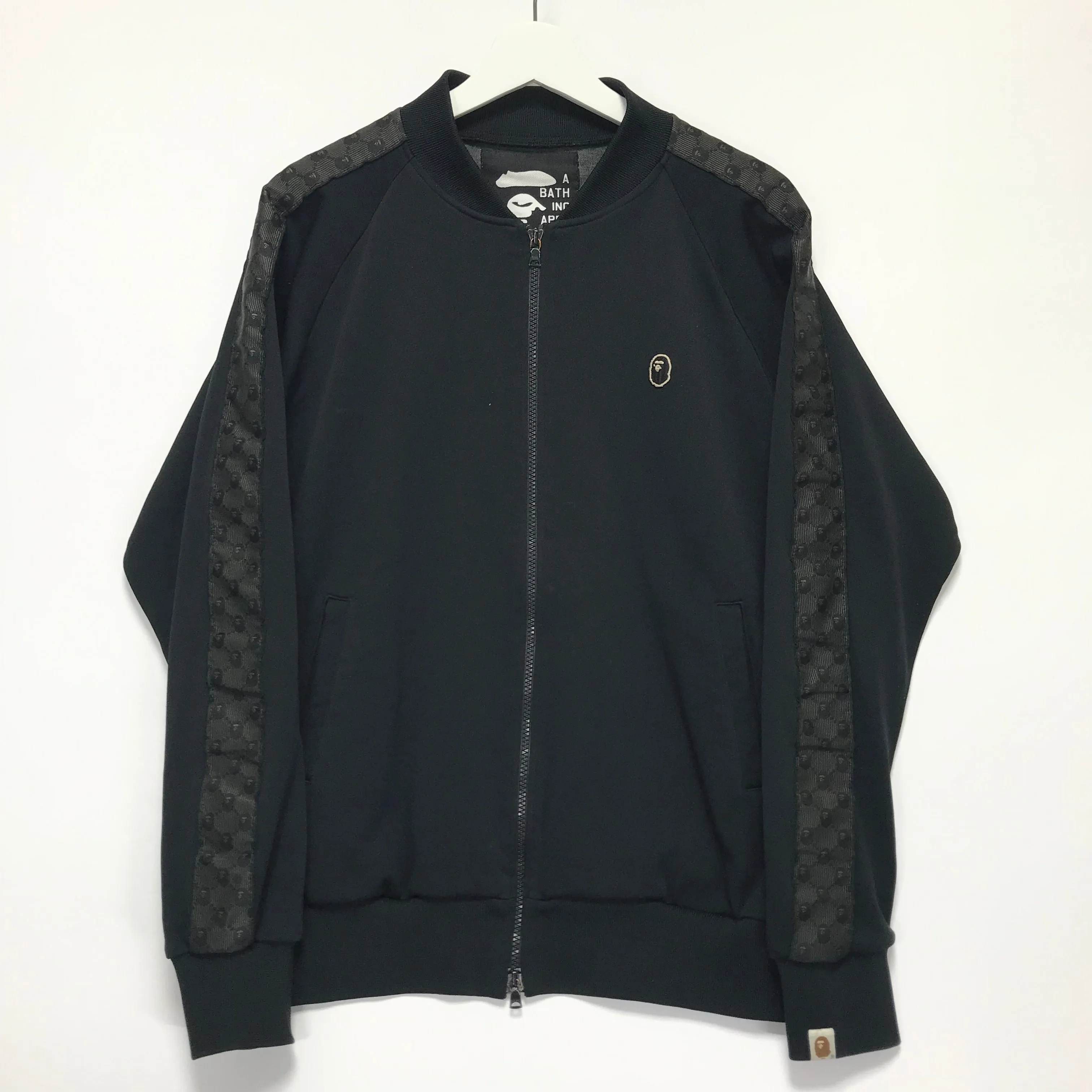 [M] A Bathing Ape Bape Vintage 'Gucci' Monogram Track Jacket Black