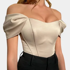 Madeline - Off-Shoulder Top - Elegant & Modern