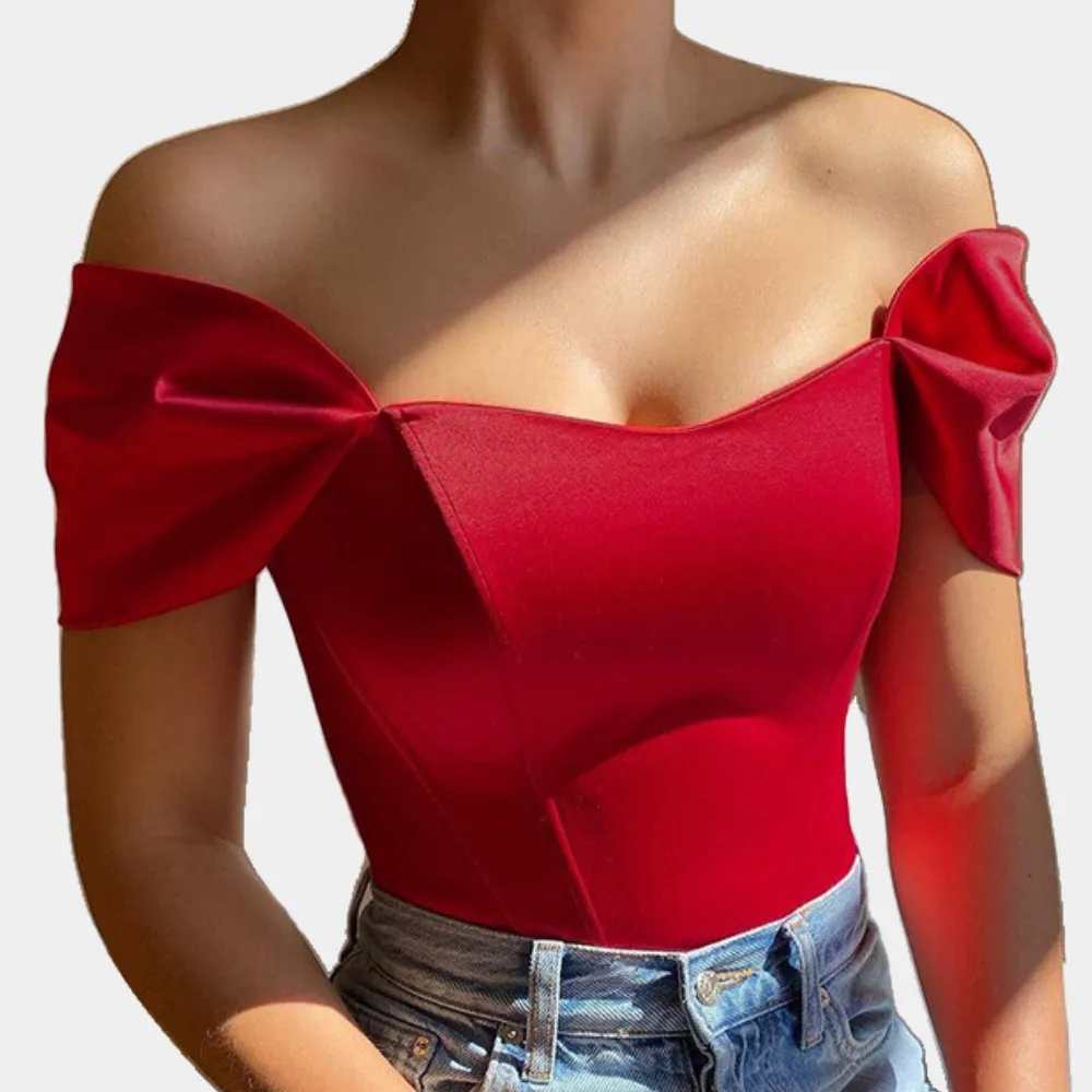 Madeline - Off-Shoulder Top - Elegant & Modern
